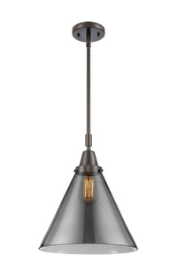 Caden Mini Pendant Antique Brass Glass