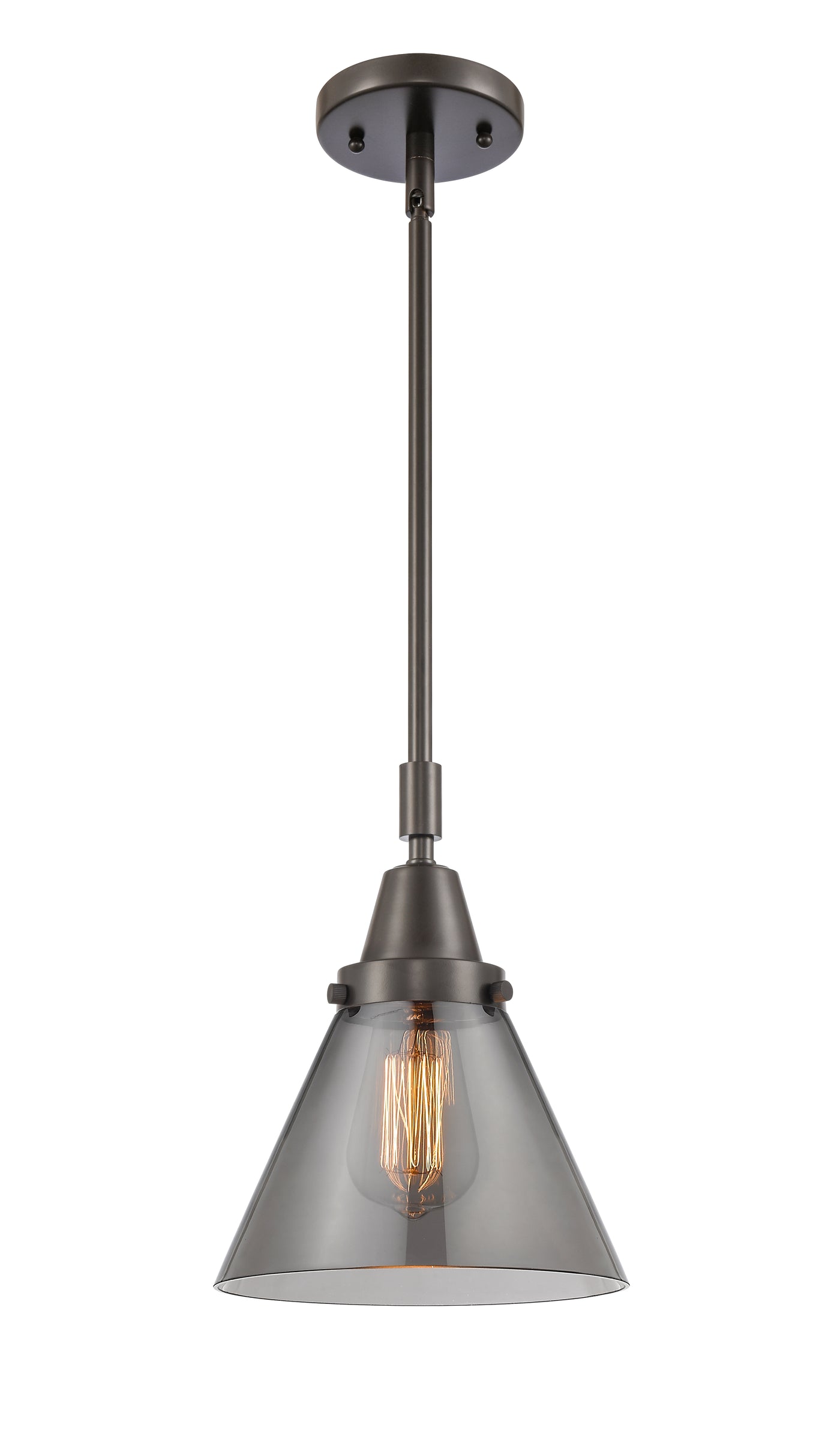 Caden Mini Pendant Antique Brass Glass