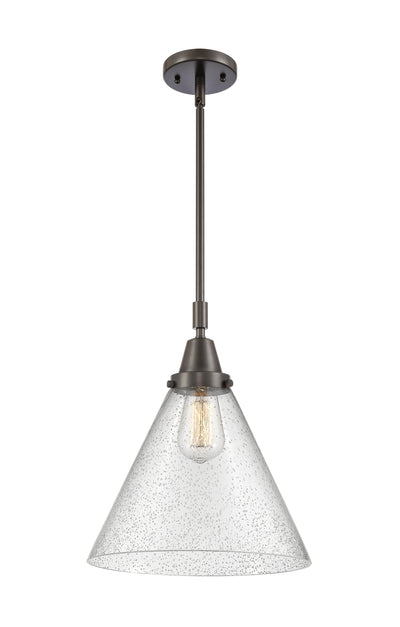 Caden Mini Pendant Antique Brass Glass