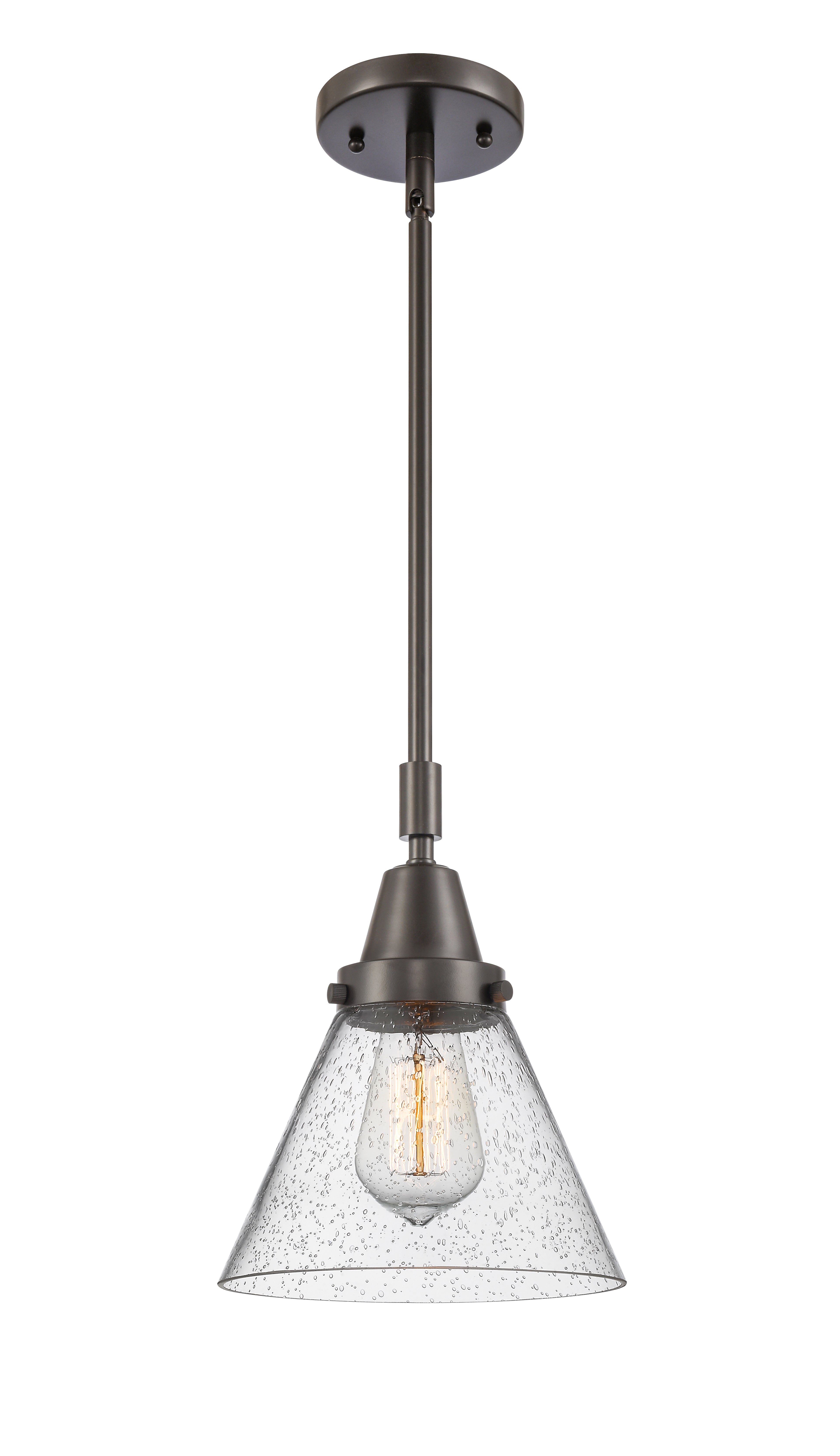 Caden Mini Pendant Antique Brass Finish