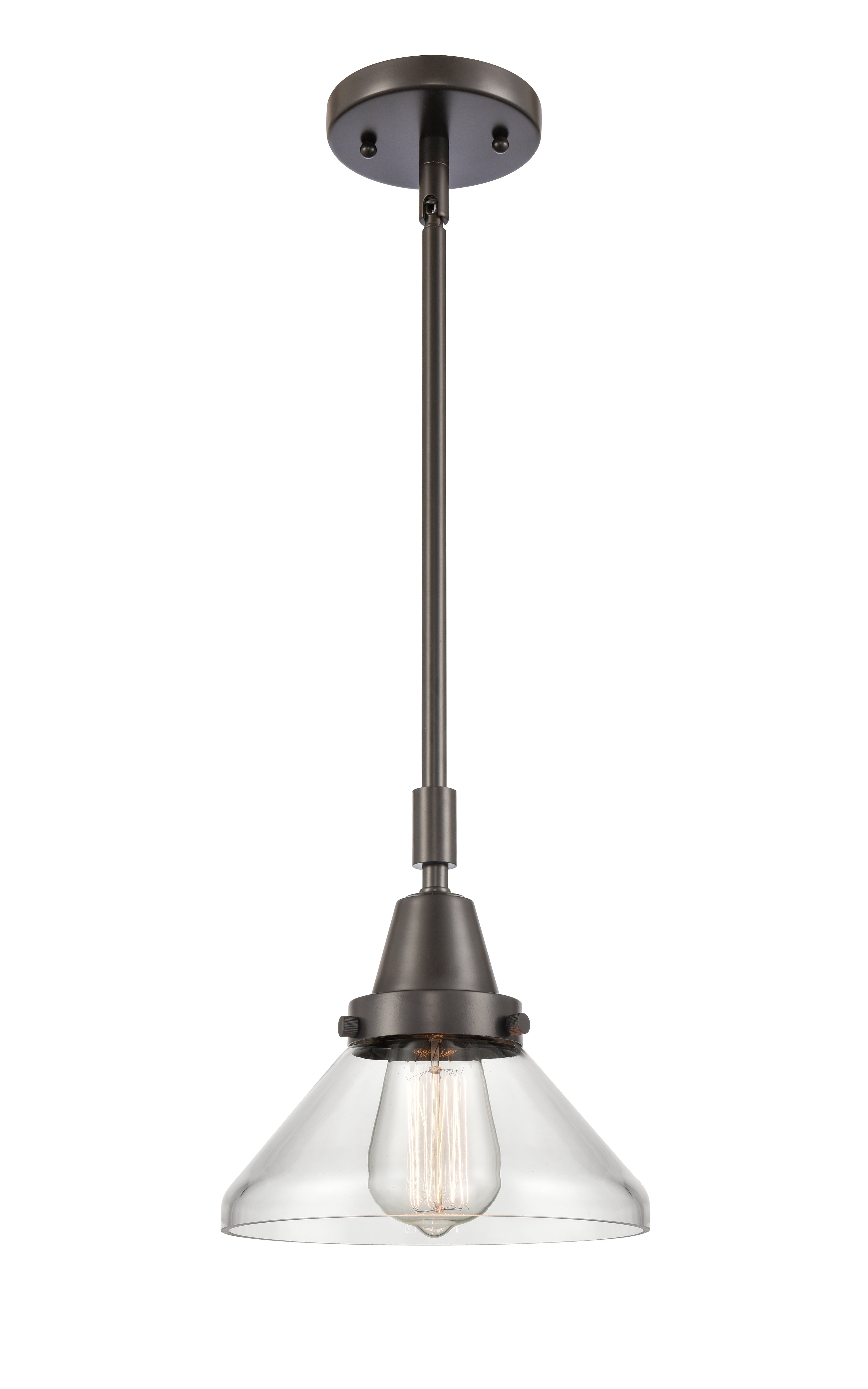Caden Mini Pendant Antique Brass Finish