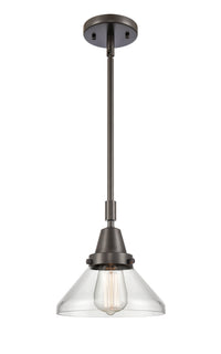 Caden Mini Pendant Antique Brass Steel 8 Inch