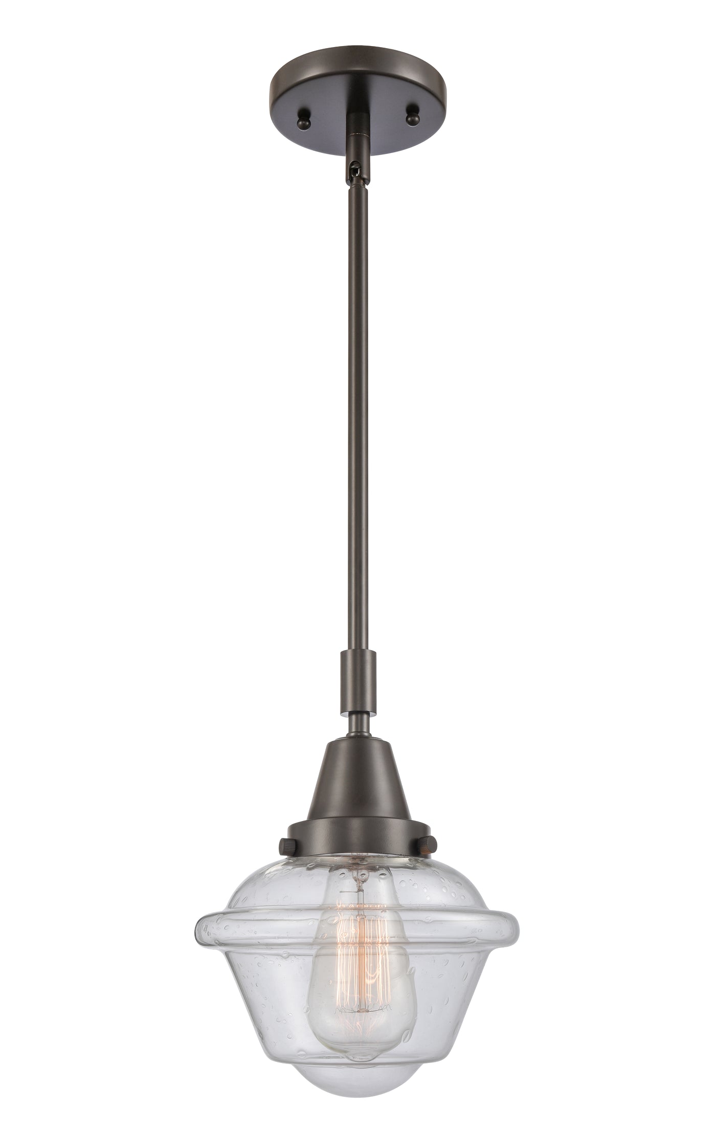 Caden Mini Pendant Antique Brass Glass