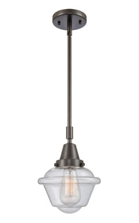 Caden Mini Pendant Antique Brass Glass