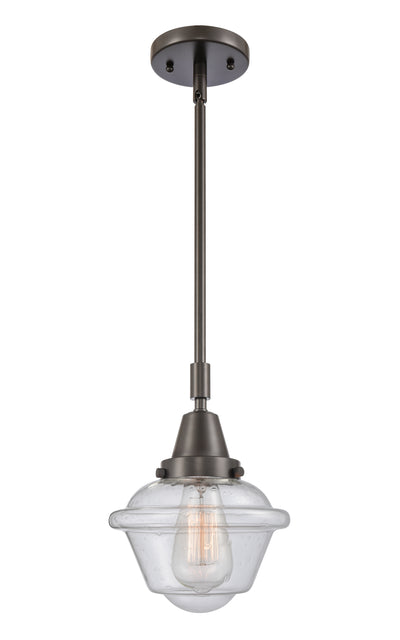 Caden Mini Pendant Antique Brass Glass