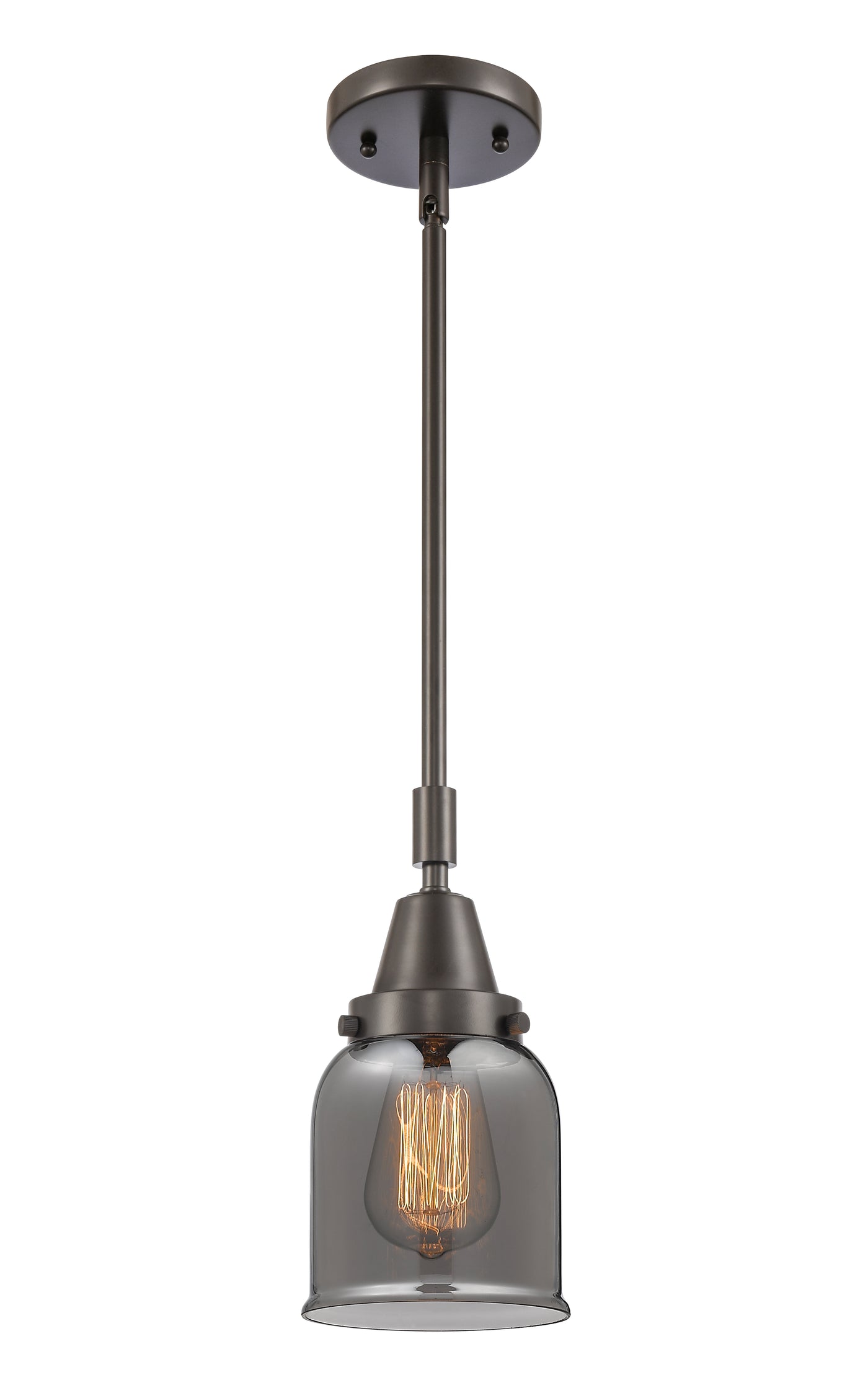 Caden Mini Pendant Antique Brass Glass