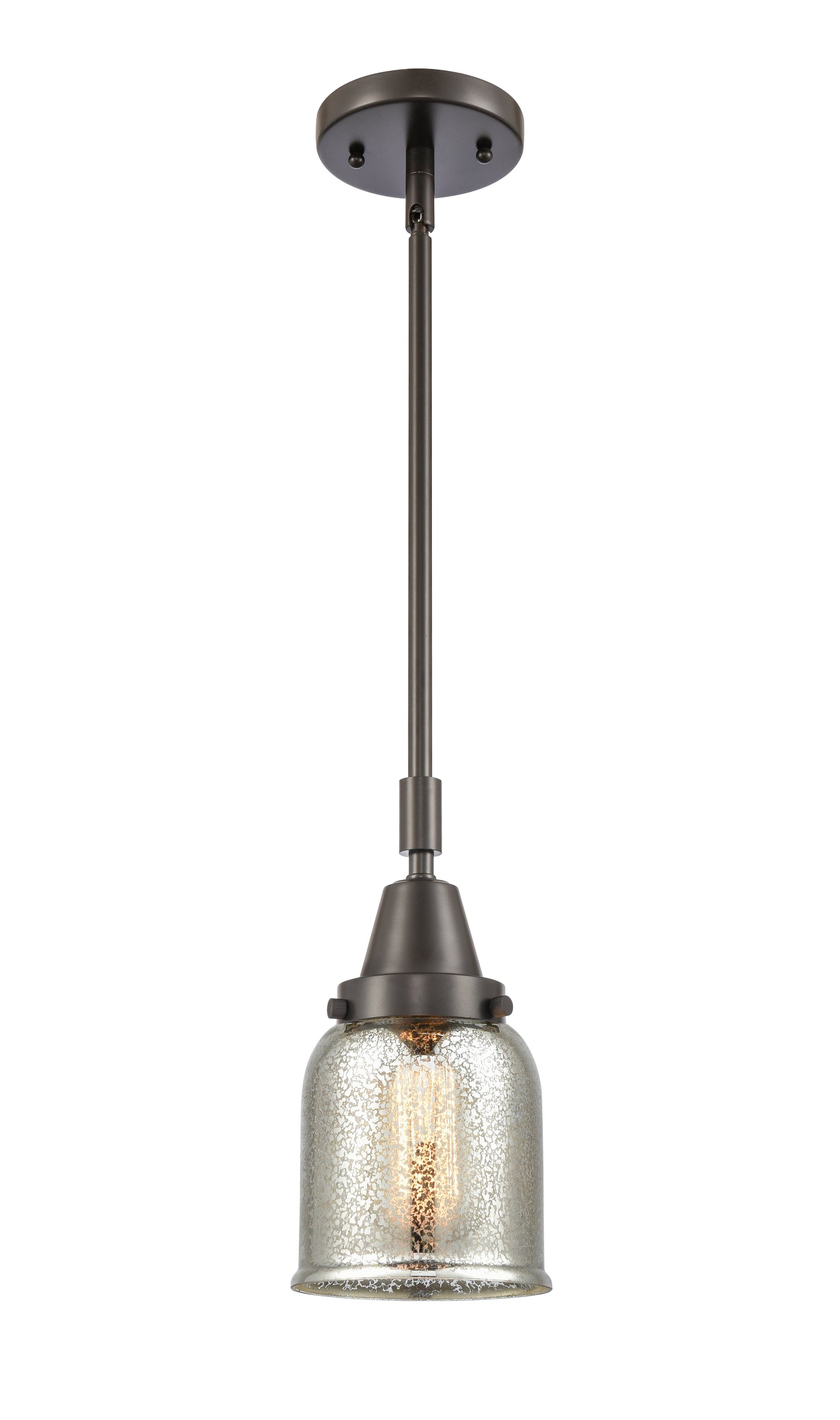Caden Mini Pendant Antique Brass Glass