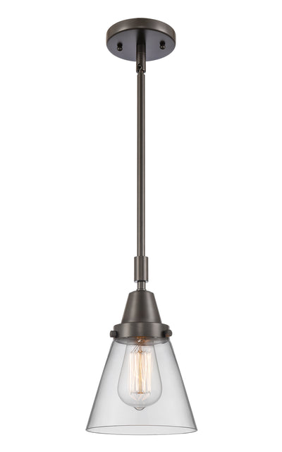 Caden Mini Pendant Antique Brass Glass