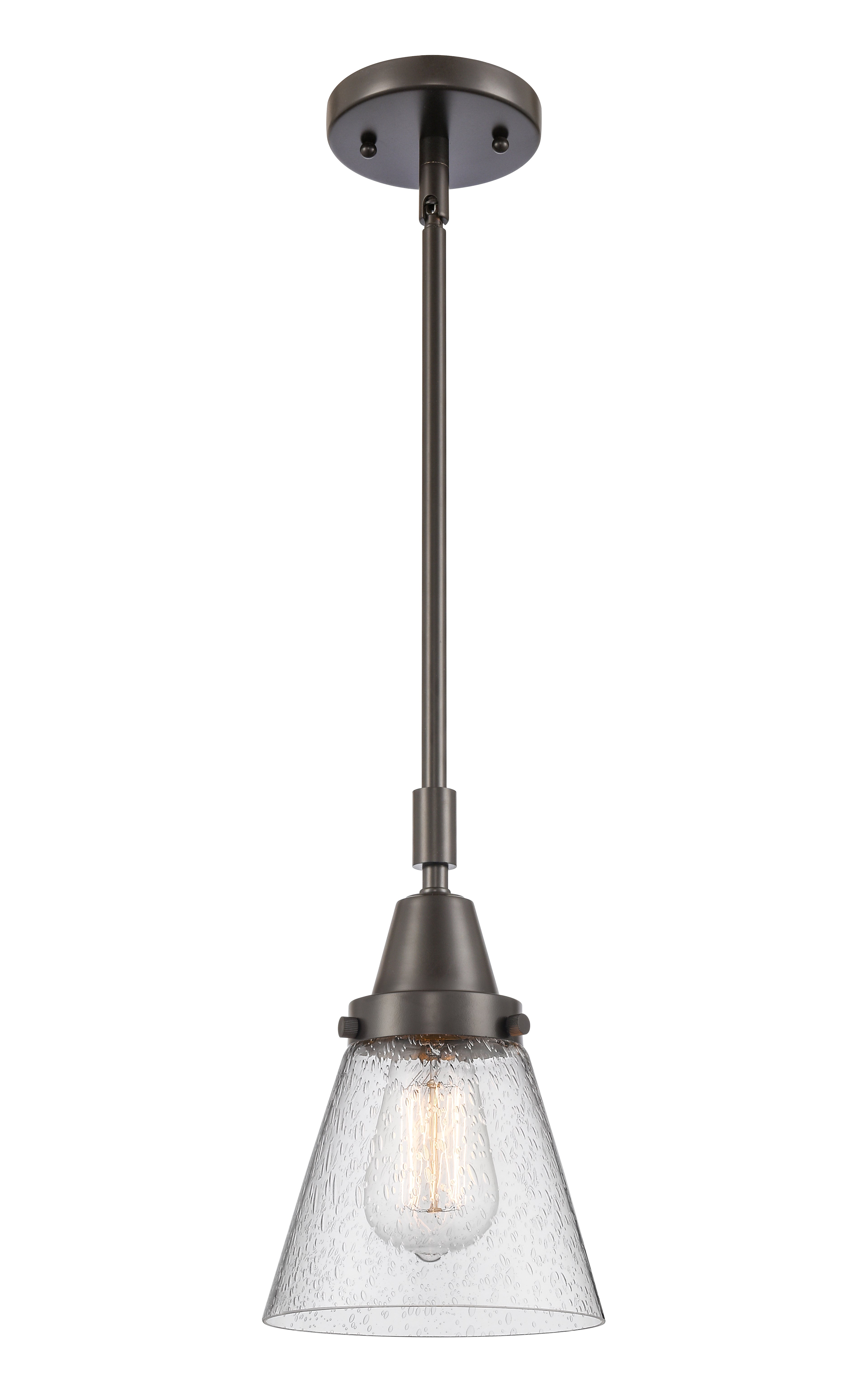 Caden Mini Pendant Antique Brass Finish