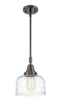 Caden Mini Pendant Antique Brass Glass
