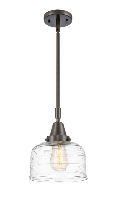 Caden Mini Pendant Antique Brass Glass