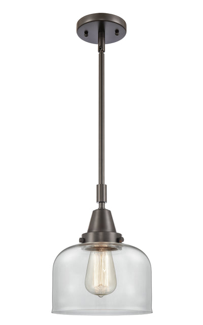 Caden Mini Pendant Antique Brass Glass Steel