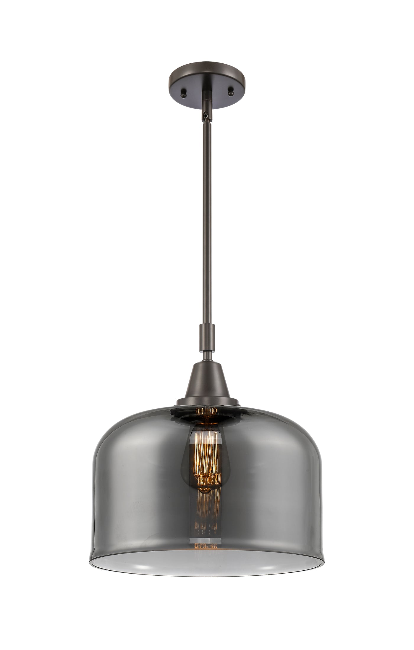 Caden Mini Pendant Antique Brass Glass