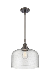 Caden Mini Pendant Antique Brass Glass