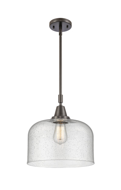 Caden Mini Pendant Antique Brass Glass