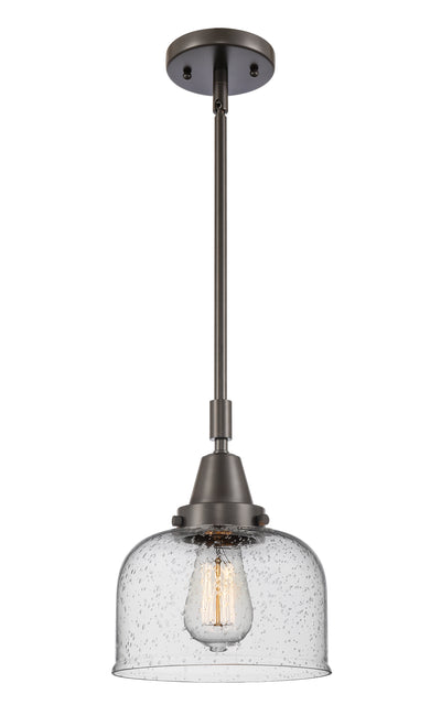 Caden Mini Pendant Antique Brass Glass