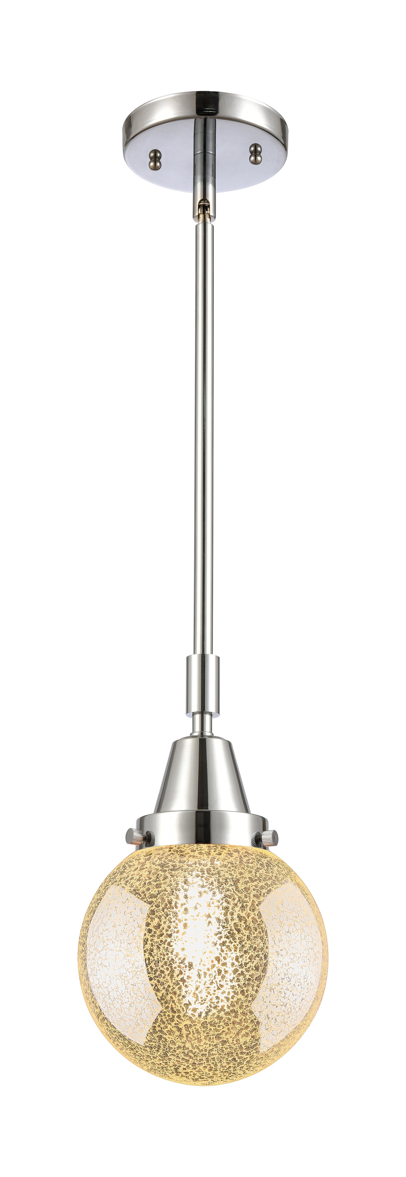 Caden Mini Pendant Antique Brass Glass