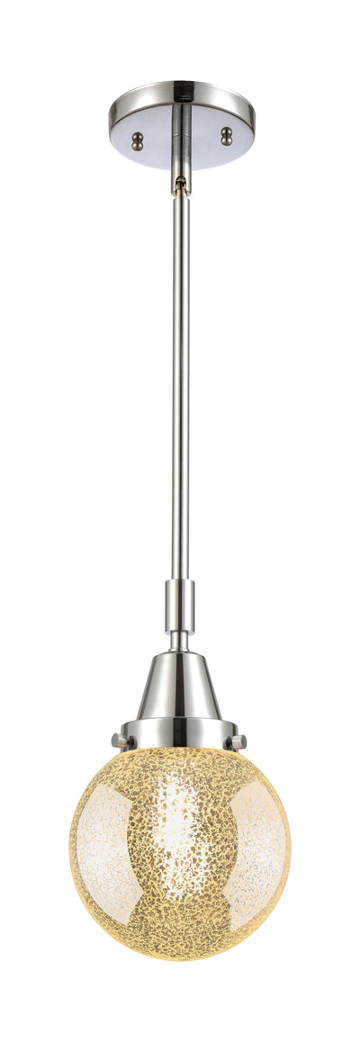 Caden Mini Pendant Antique Brass Glass