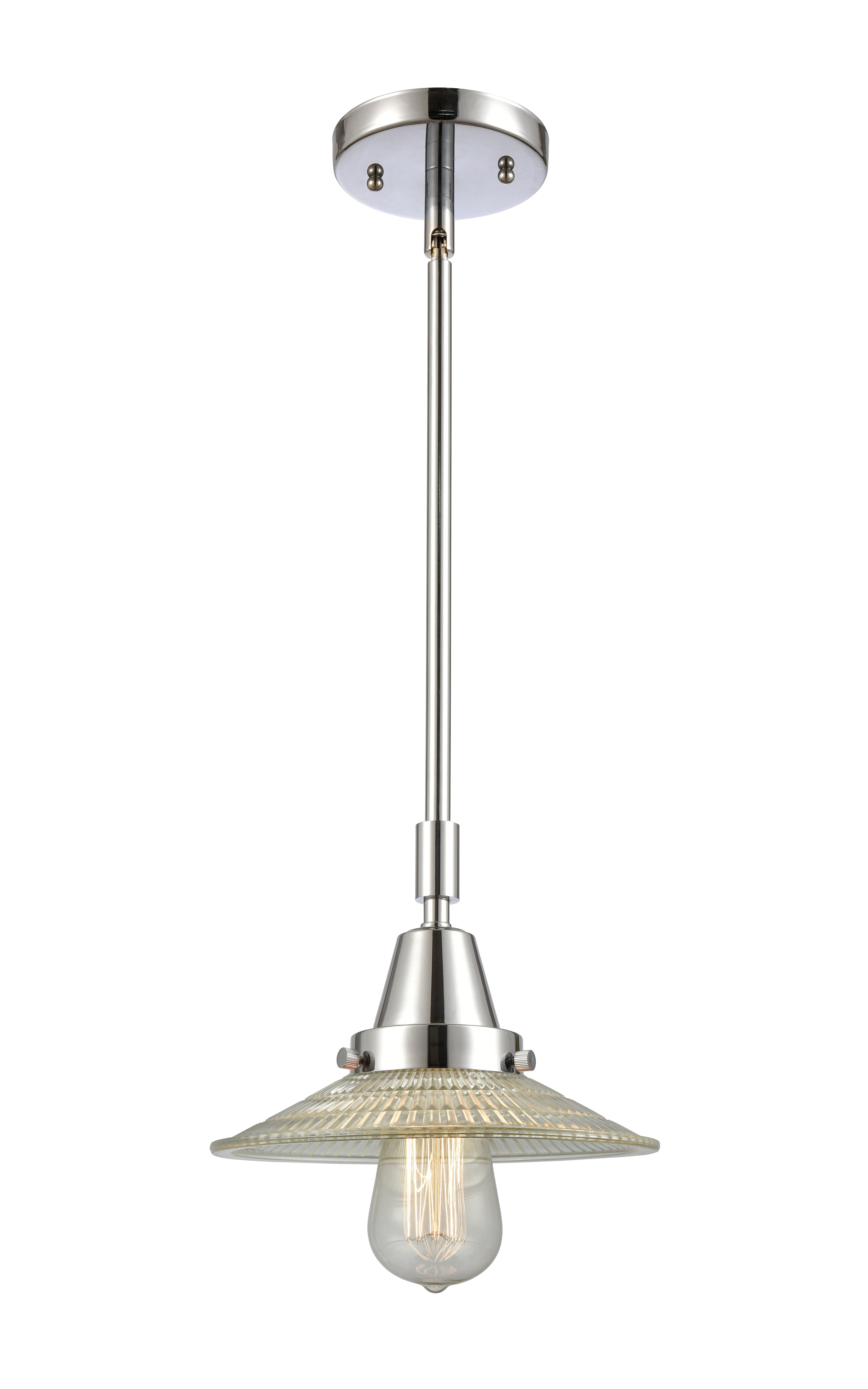 Caden Mini Pendant Antique Brass Glass