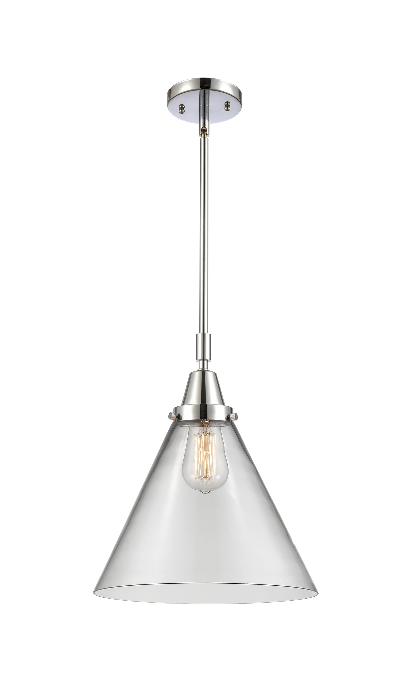 Caden Mini Pendant Antique Brass Glass