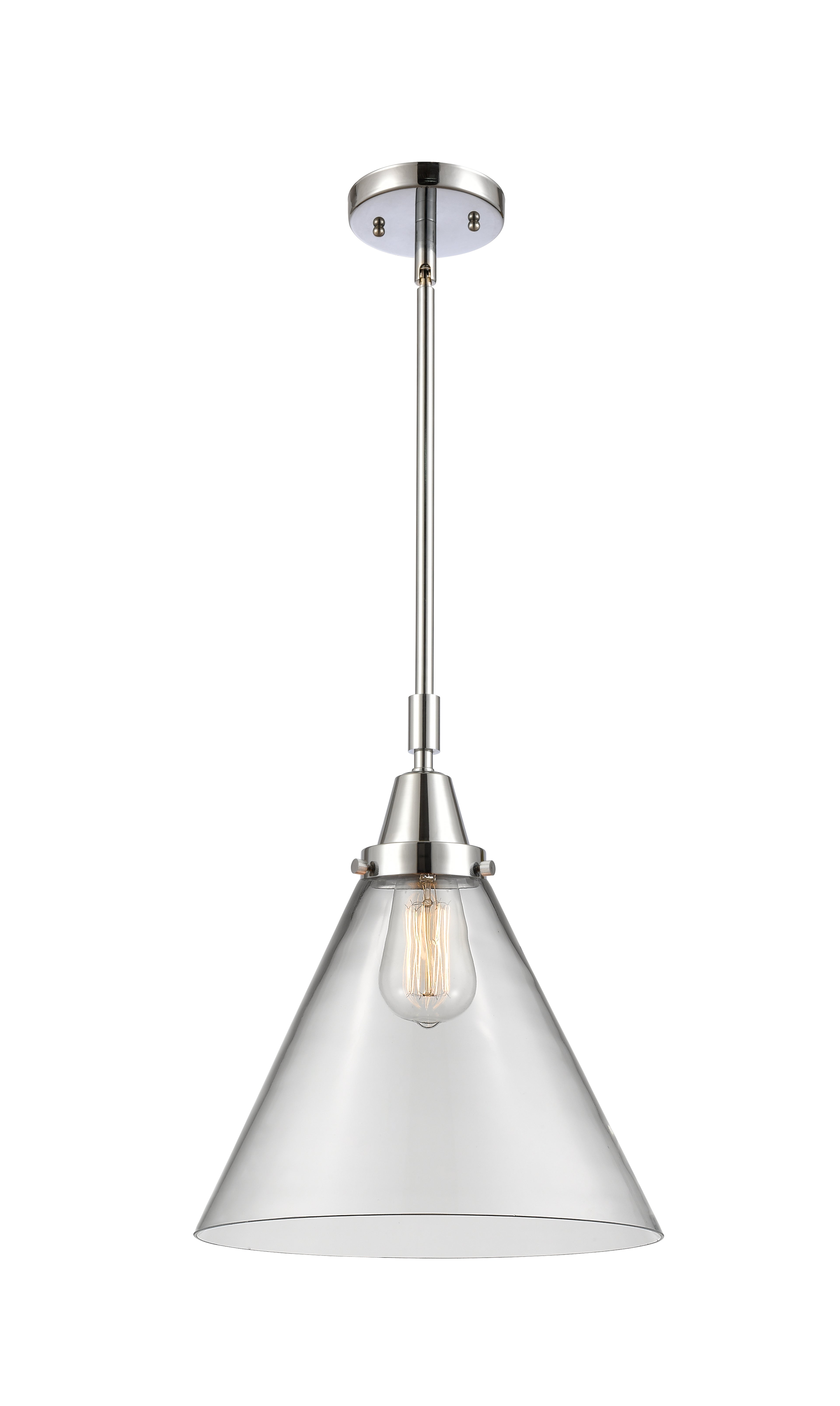 Caden Mini Pendant Antique Brass Glass