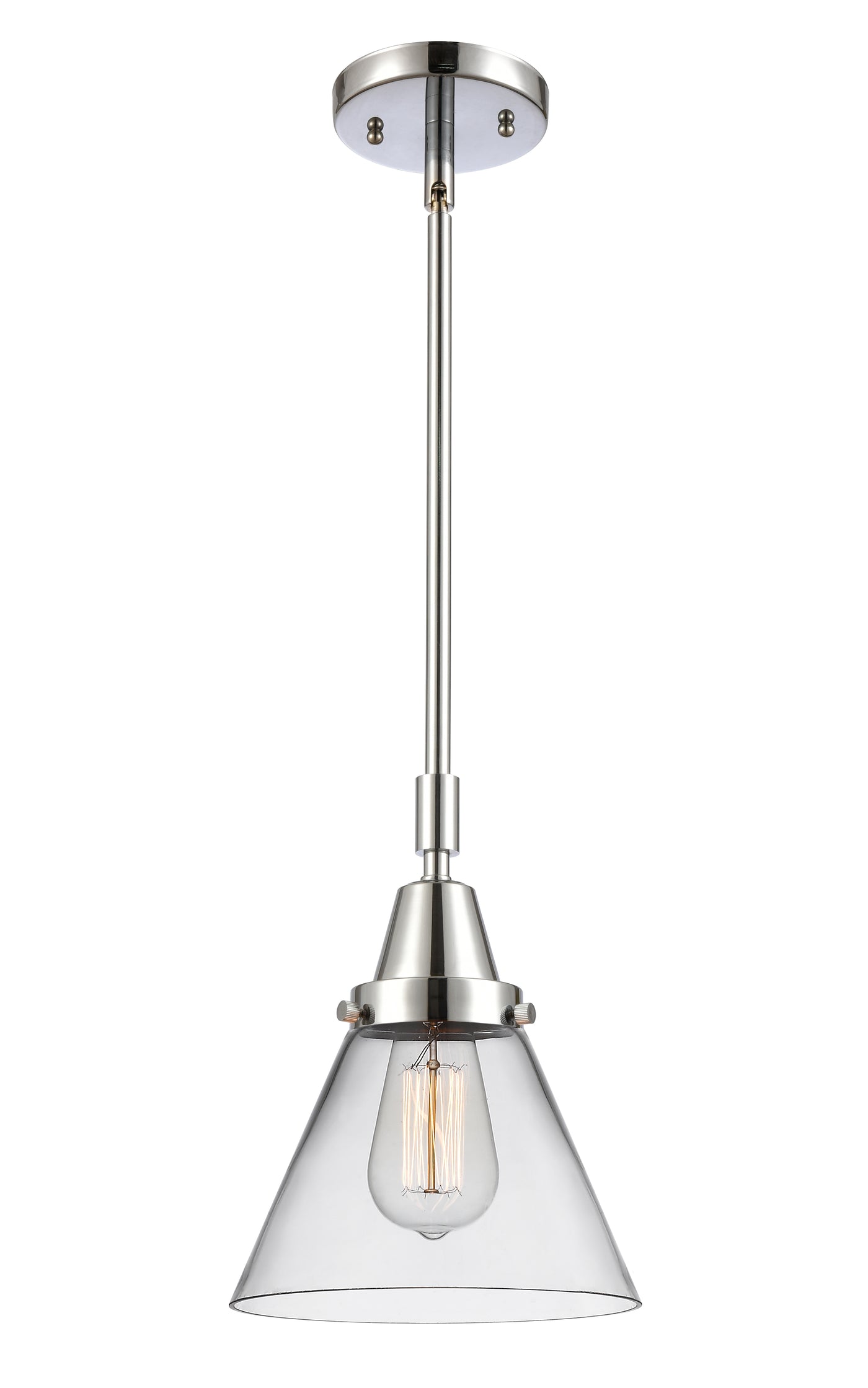 Caden Mini Pendant Antique Brass Glass