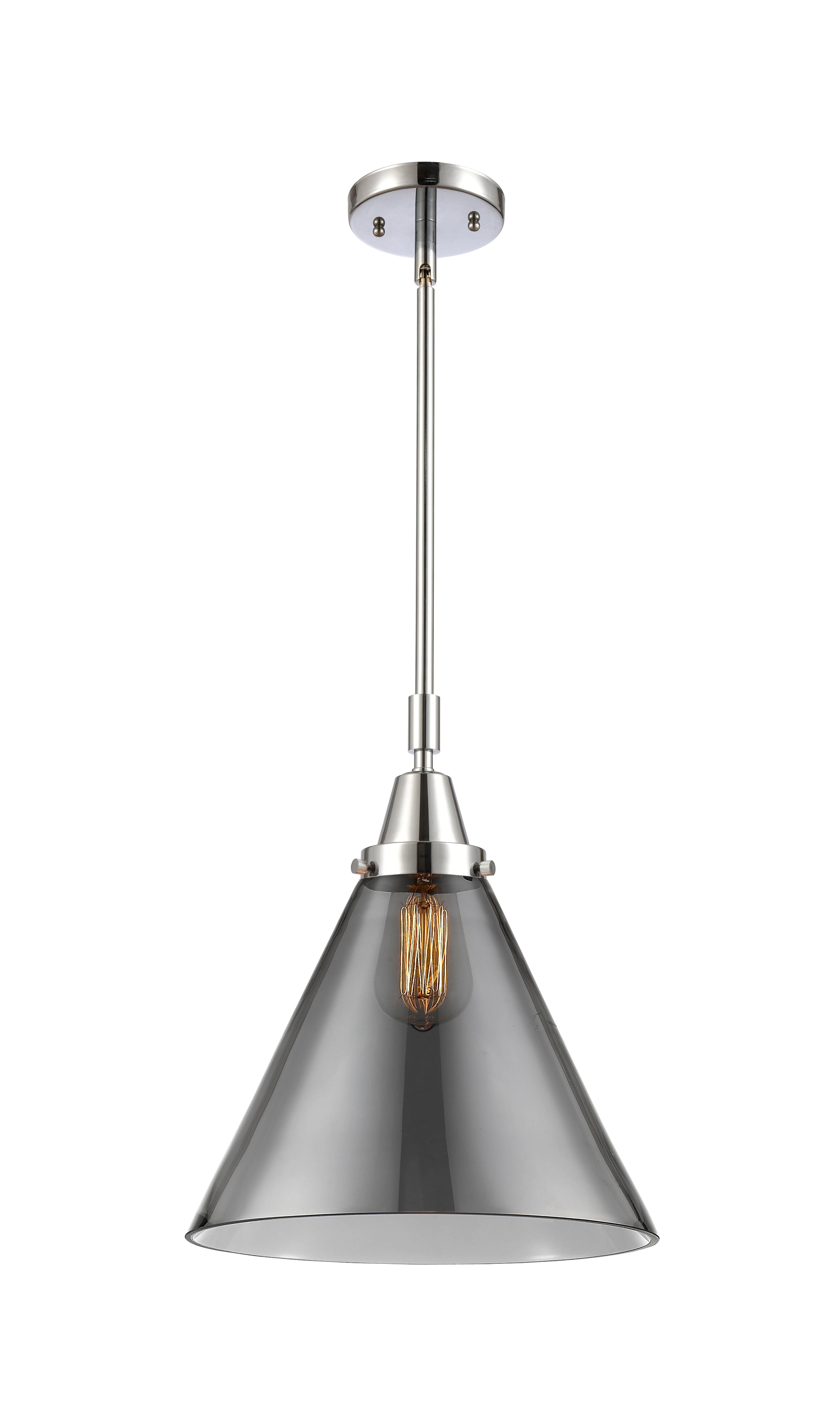 Caden Mini Pendant Antique Brass Glass