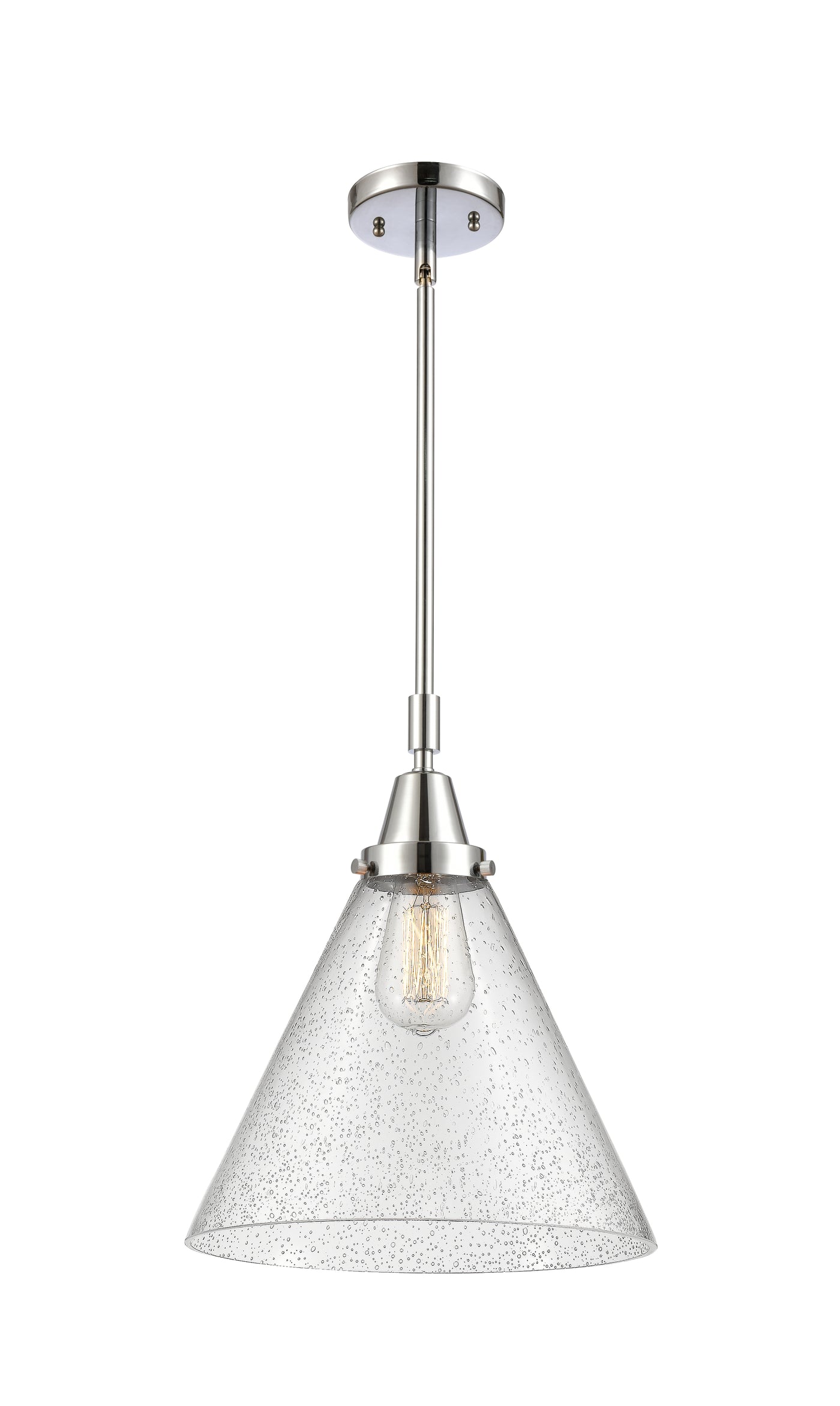 Caden Mini Pendant Antique Brass Glass