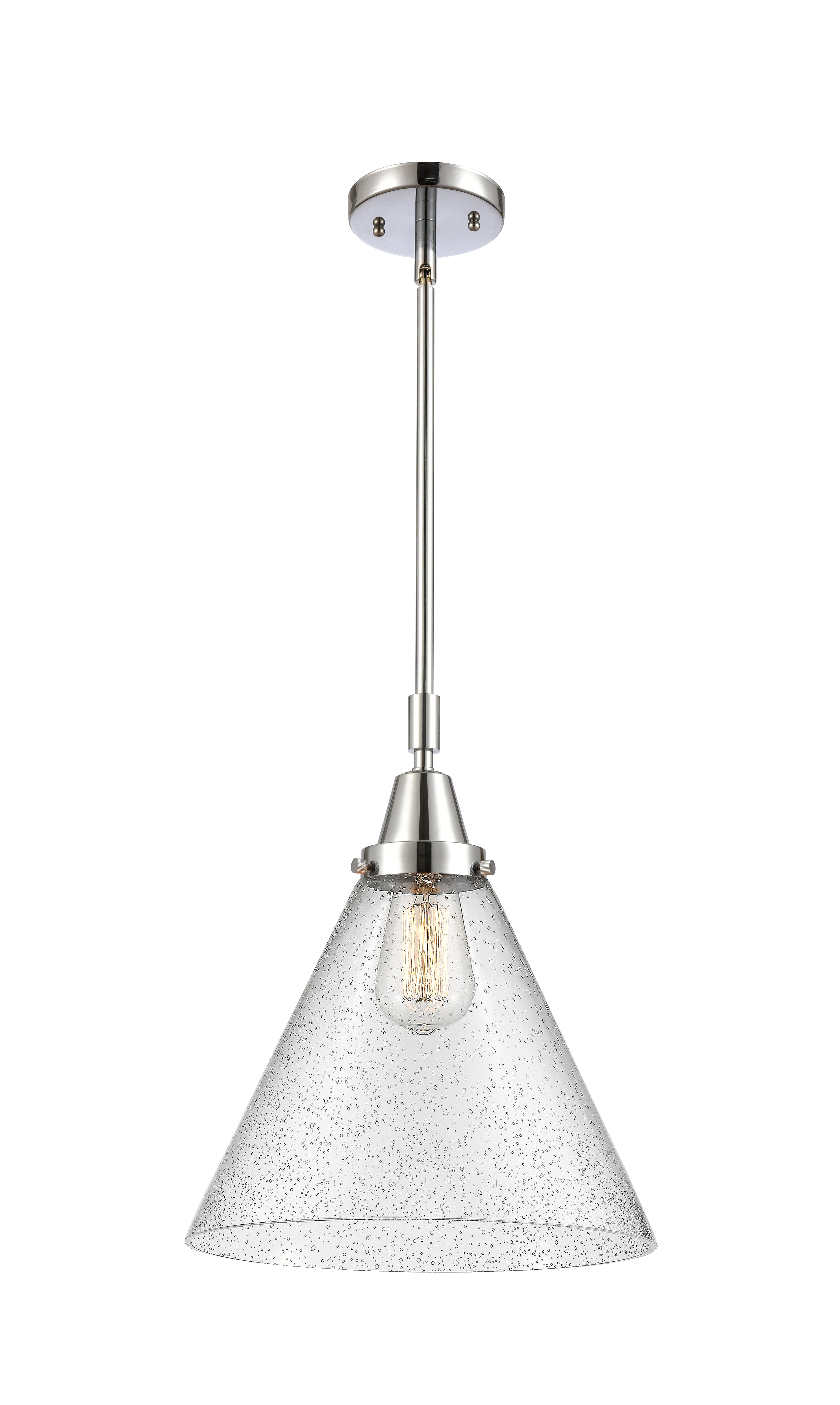Caden Mini Pendant Antique Brass Glass