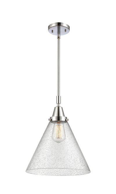 Caden Mini Pendant Antique Brass Glass