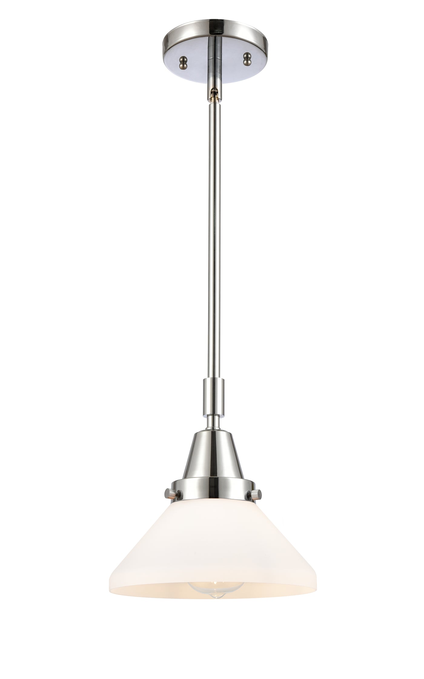 Caden Mini Pendant Antique Brass Steel 8 Inch