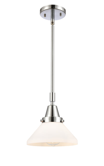 Caden Mini Pendant Antique Brass Steel 8 Inch