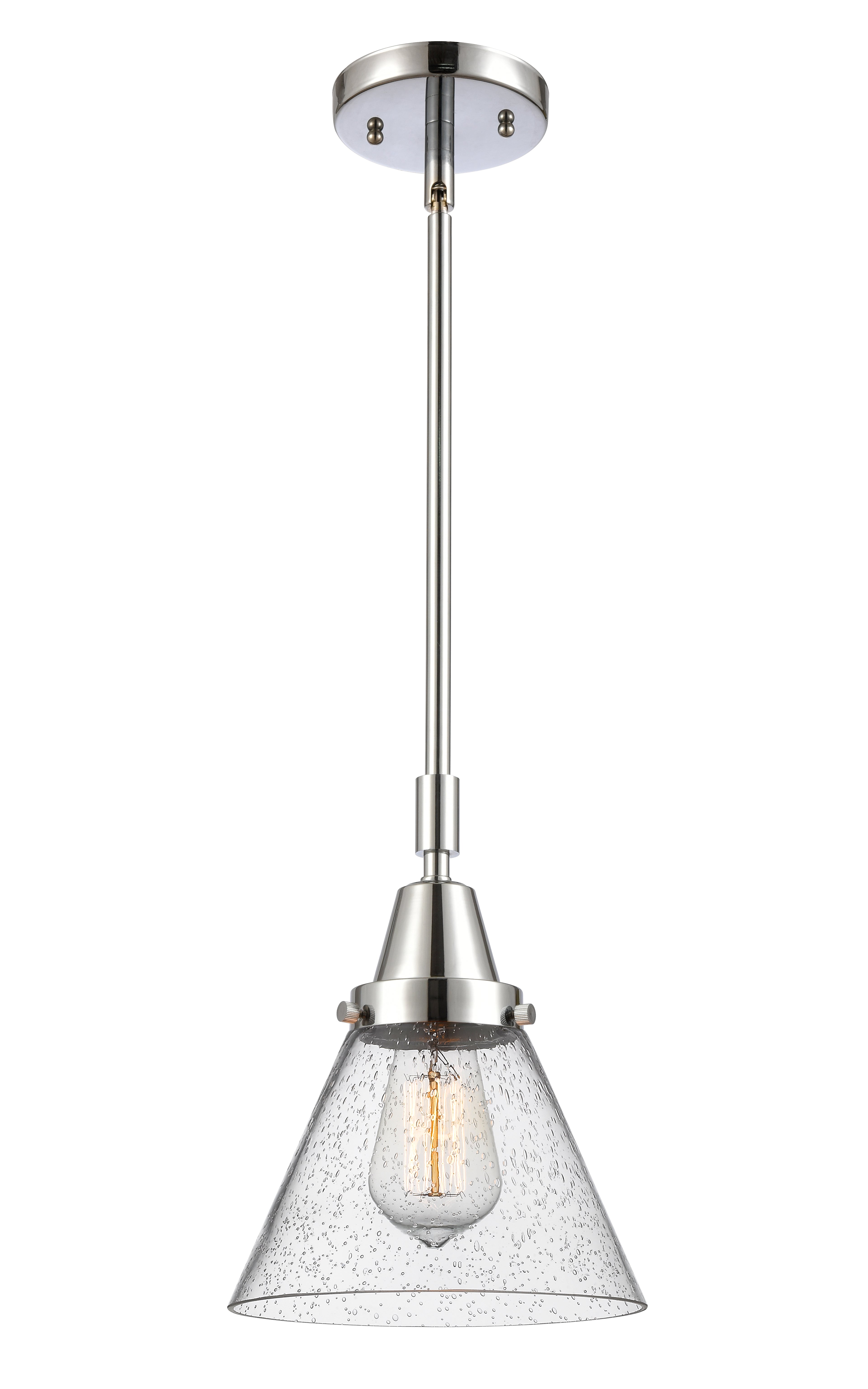 Caden Mini Pendant Antique Brass Glass
