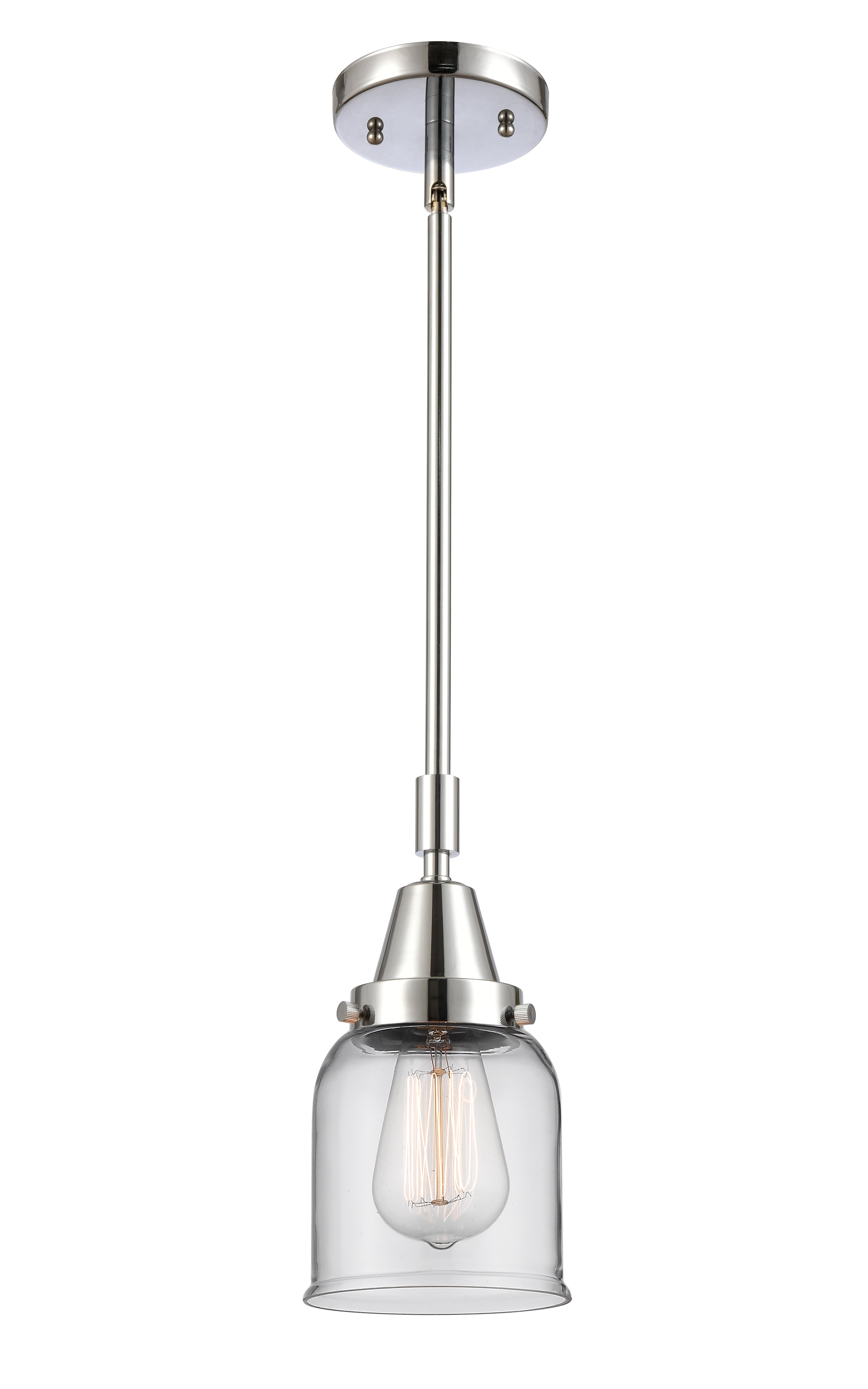 Caden Mini Pendant Antique Brass Glass