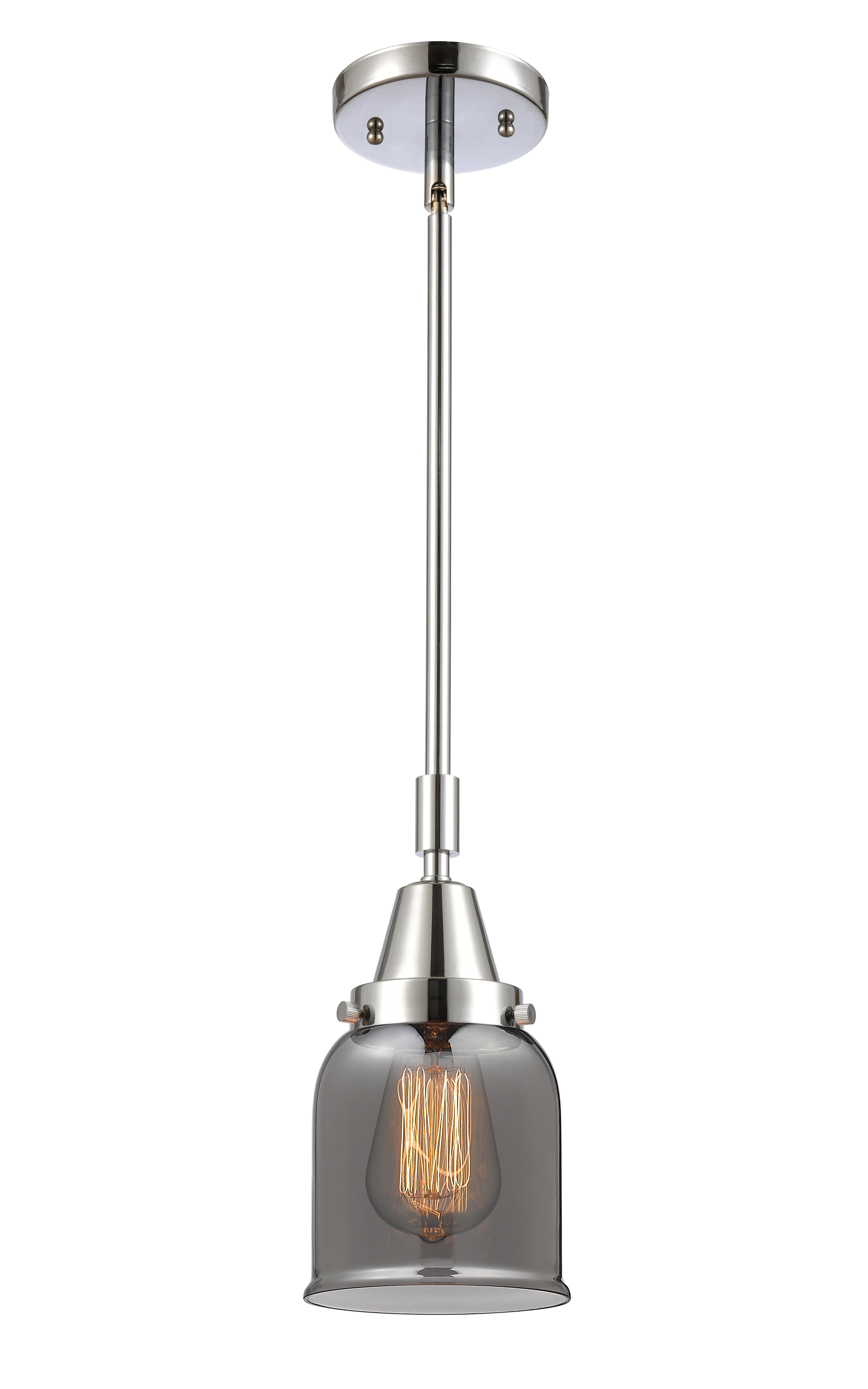 Caden Mini Pendant Antique Brass Glass