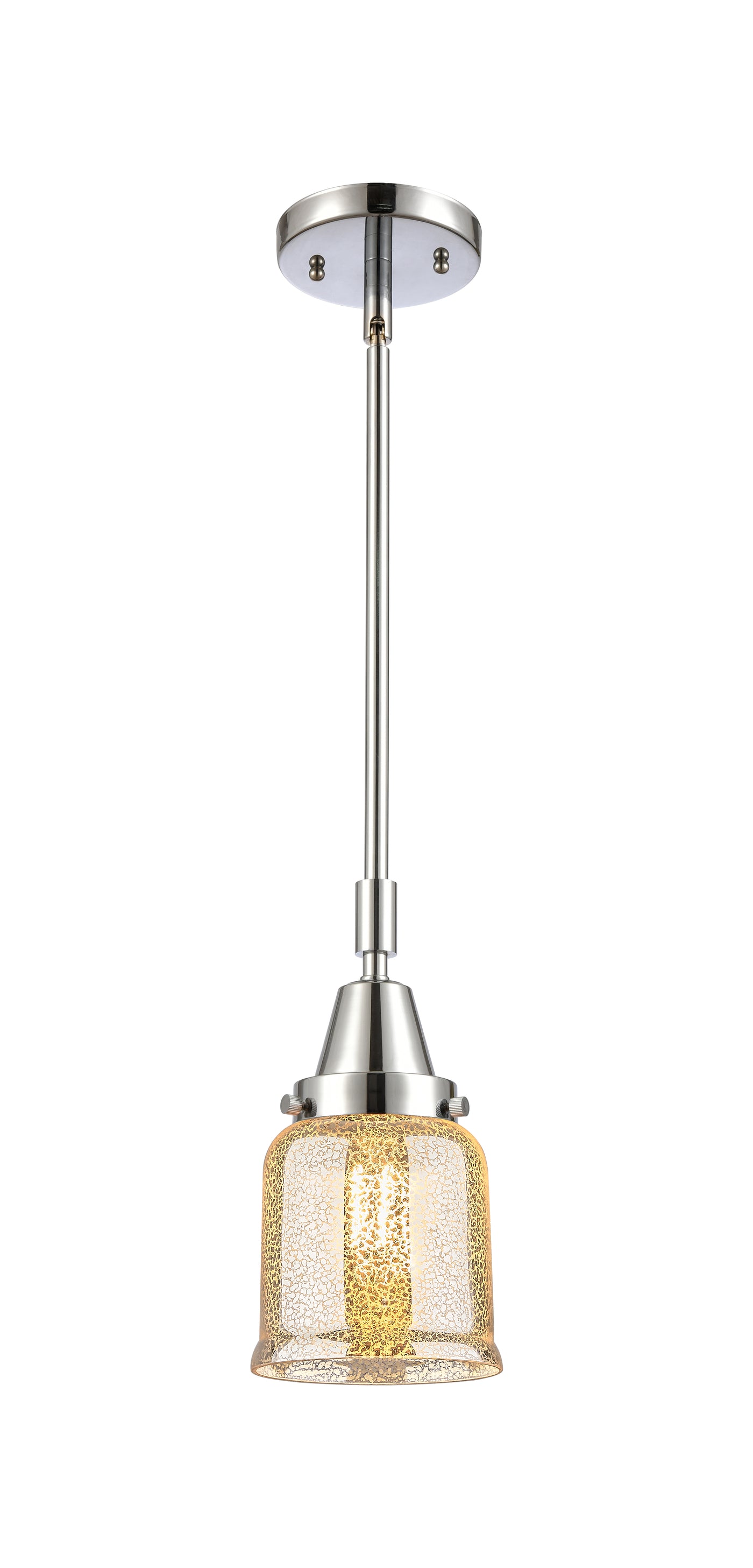 Caden Mini Pendant Antique Brass Glass