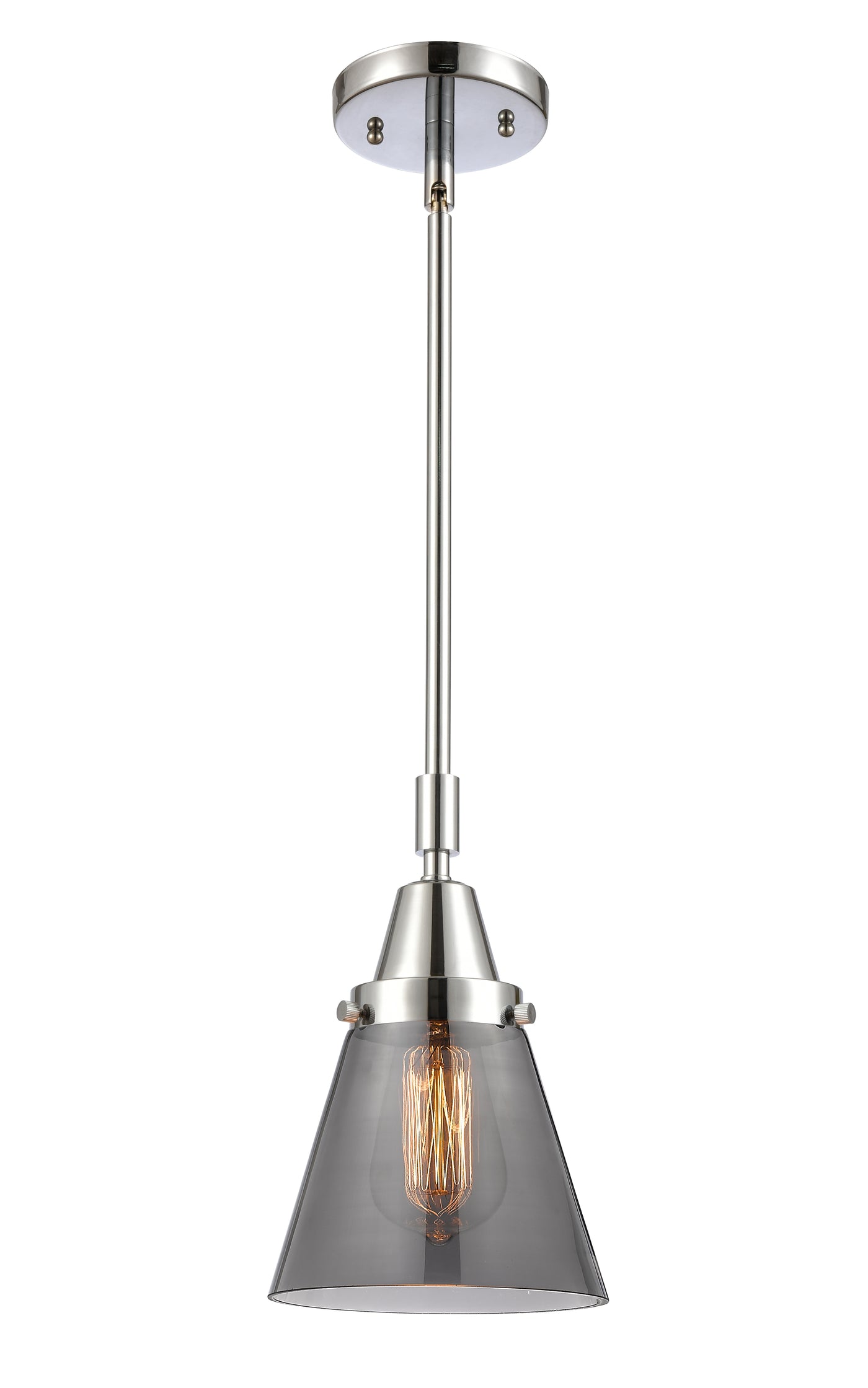Caden Mini Pendant Antique Brass Glass