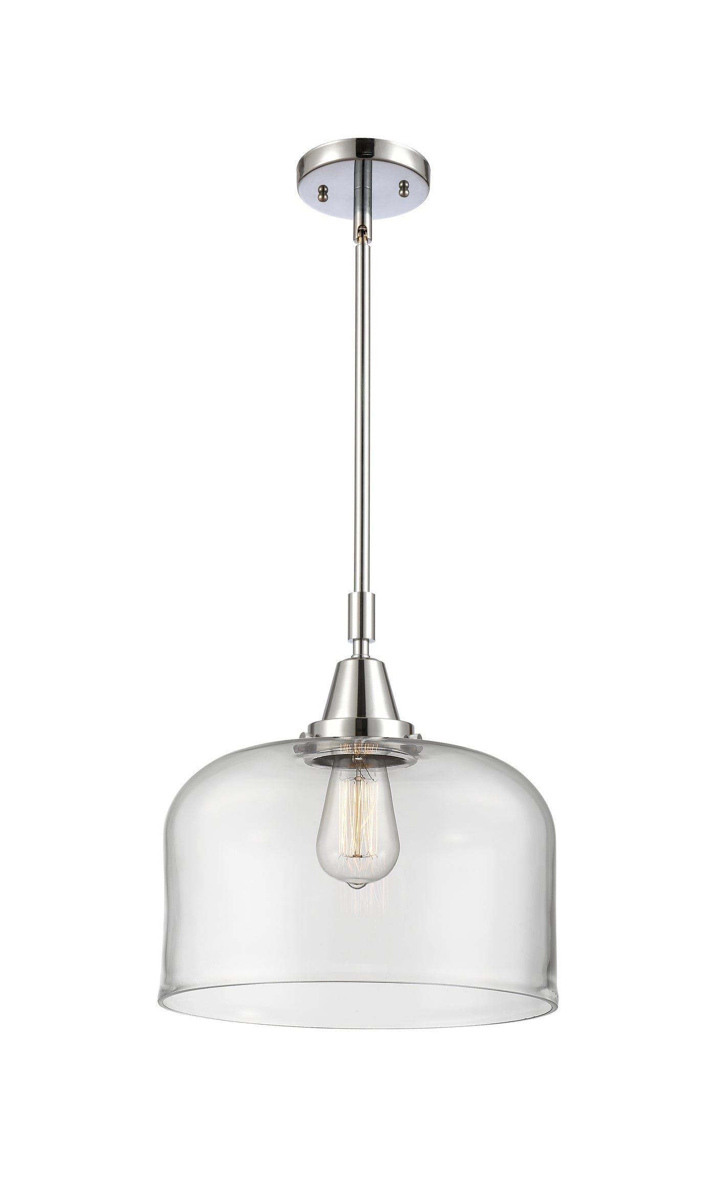 Caden Mini Pendant Antique Brass Glass