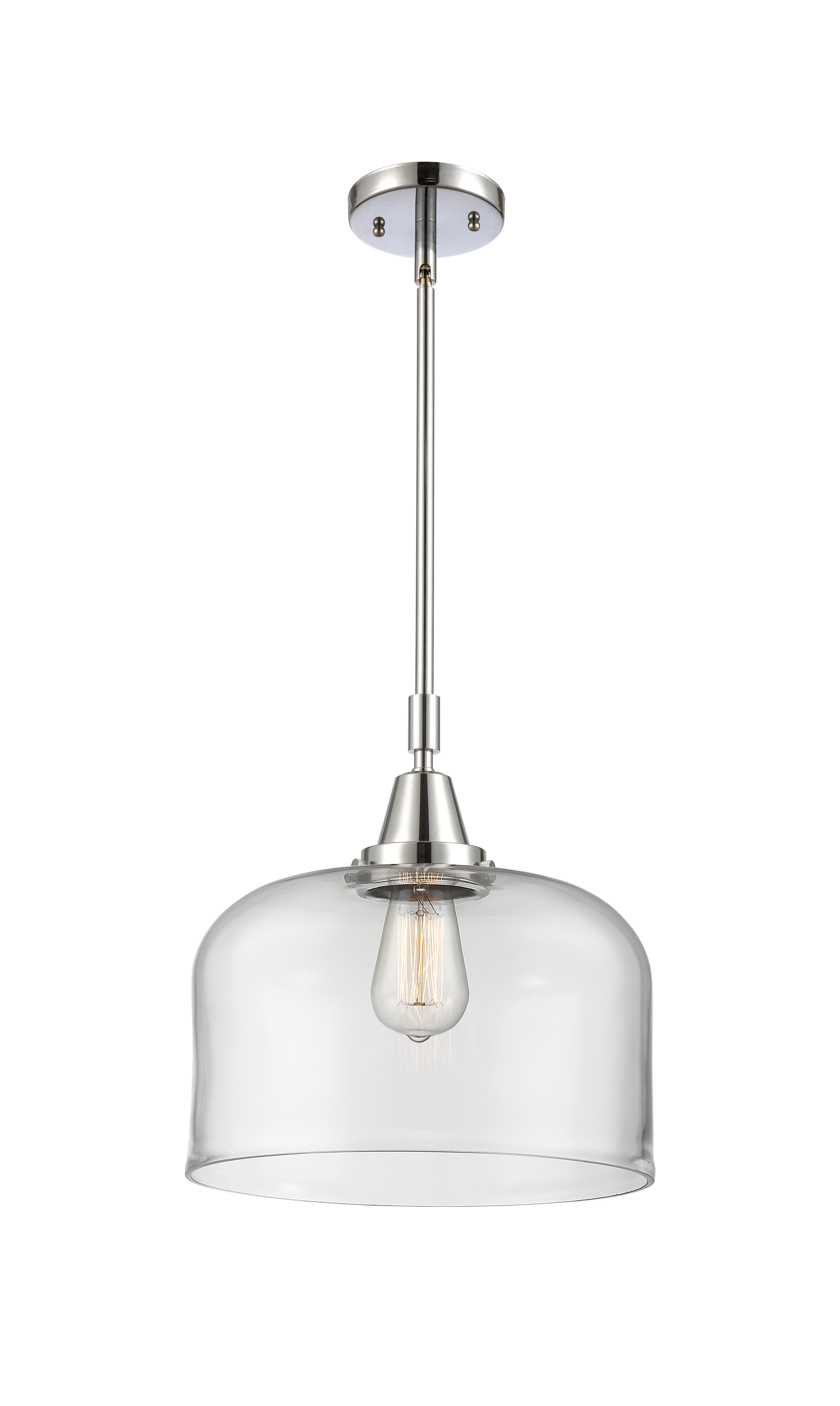 Caden Mini Pendant Antique Brass Glass