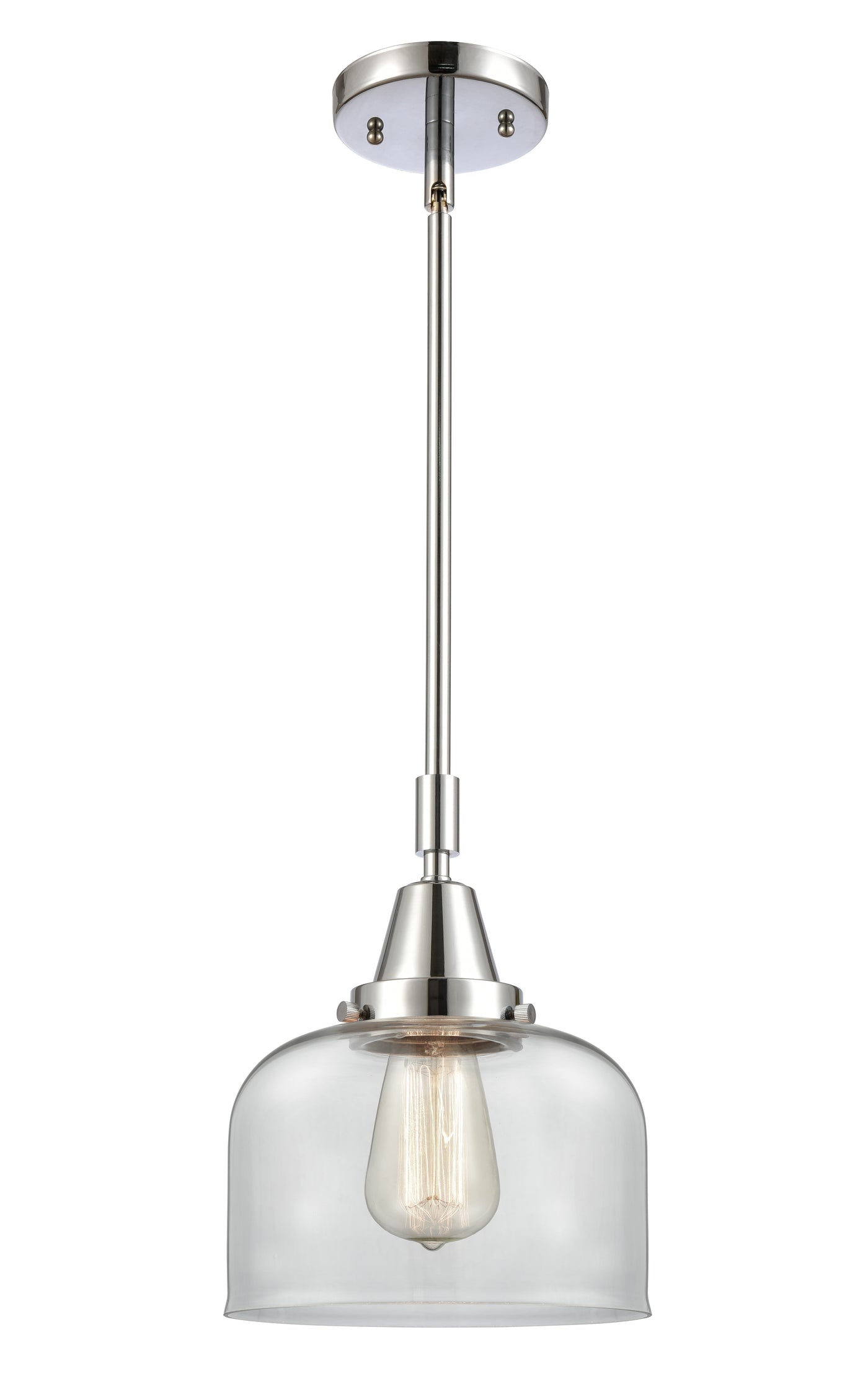 Caden Mini Pendant Antique Brass Glass Steel
