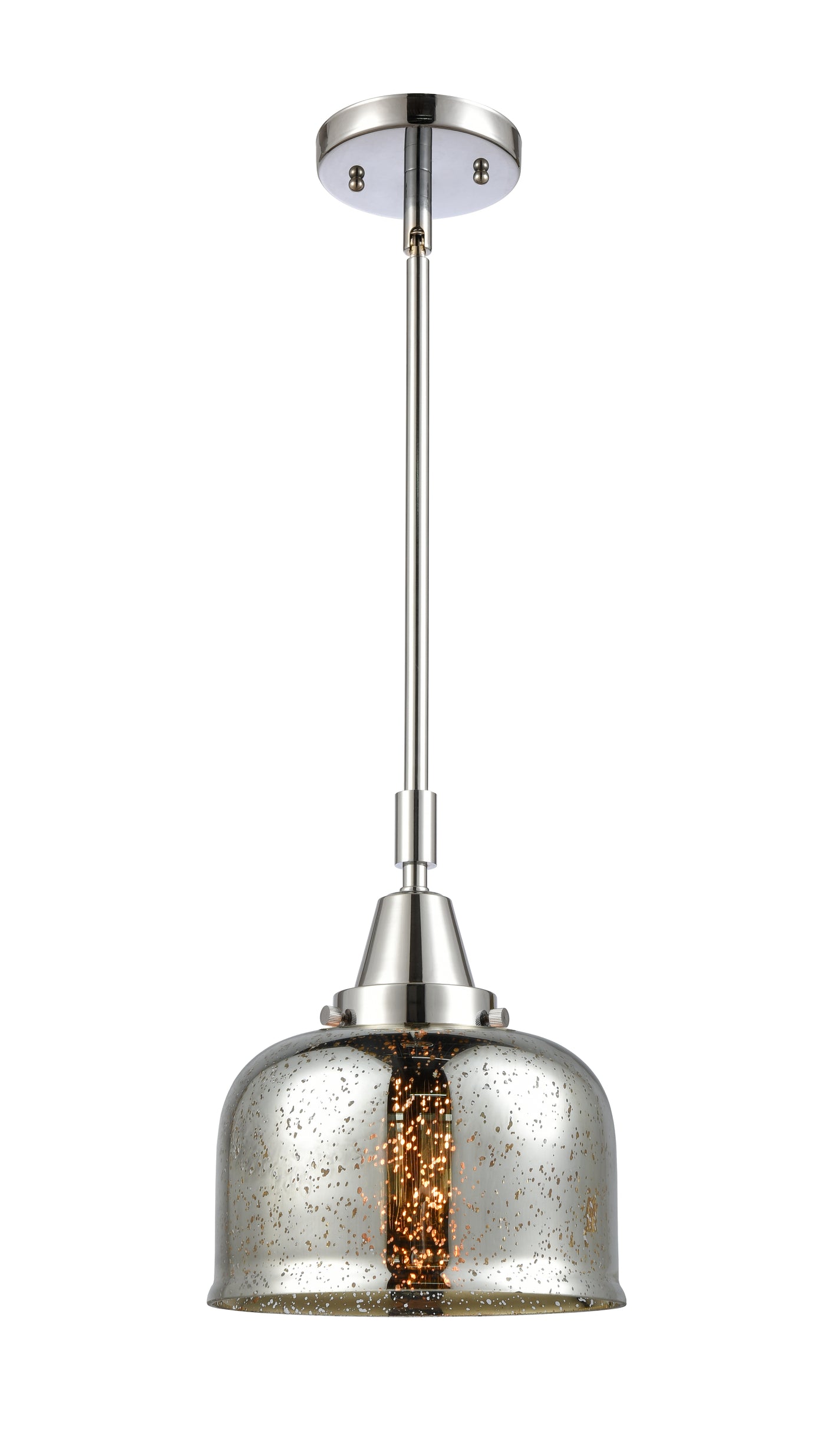 Caden Mini Pendant Antique Brass Glass