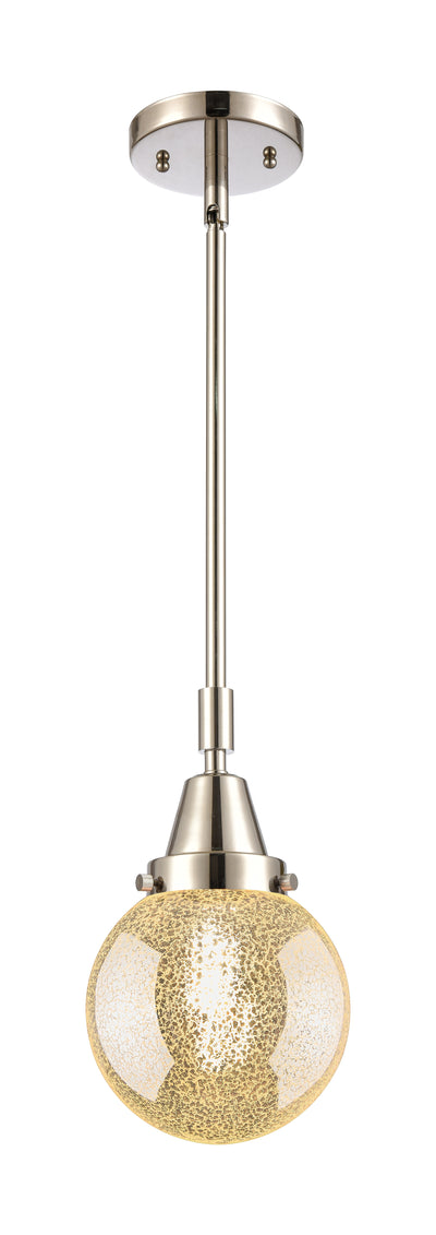 Caden Mini Pendant Antique Brass Glass
