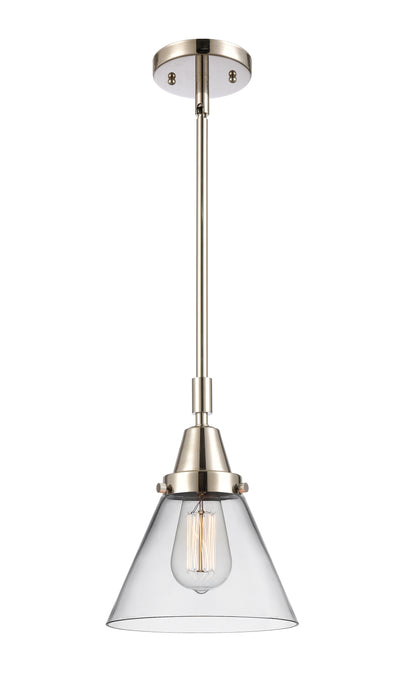 Caden Mini Pendant Antique Brass Glass