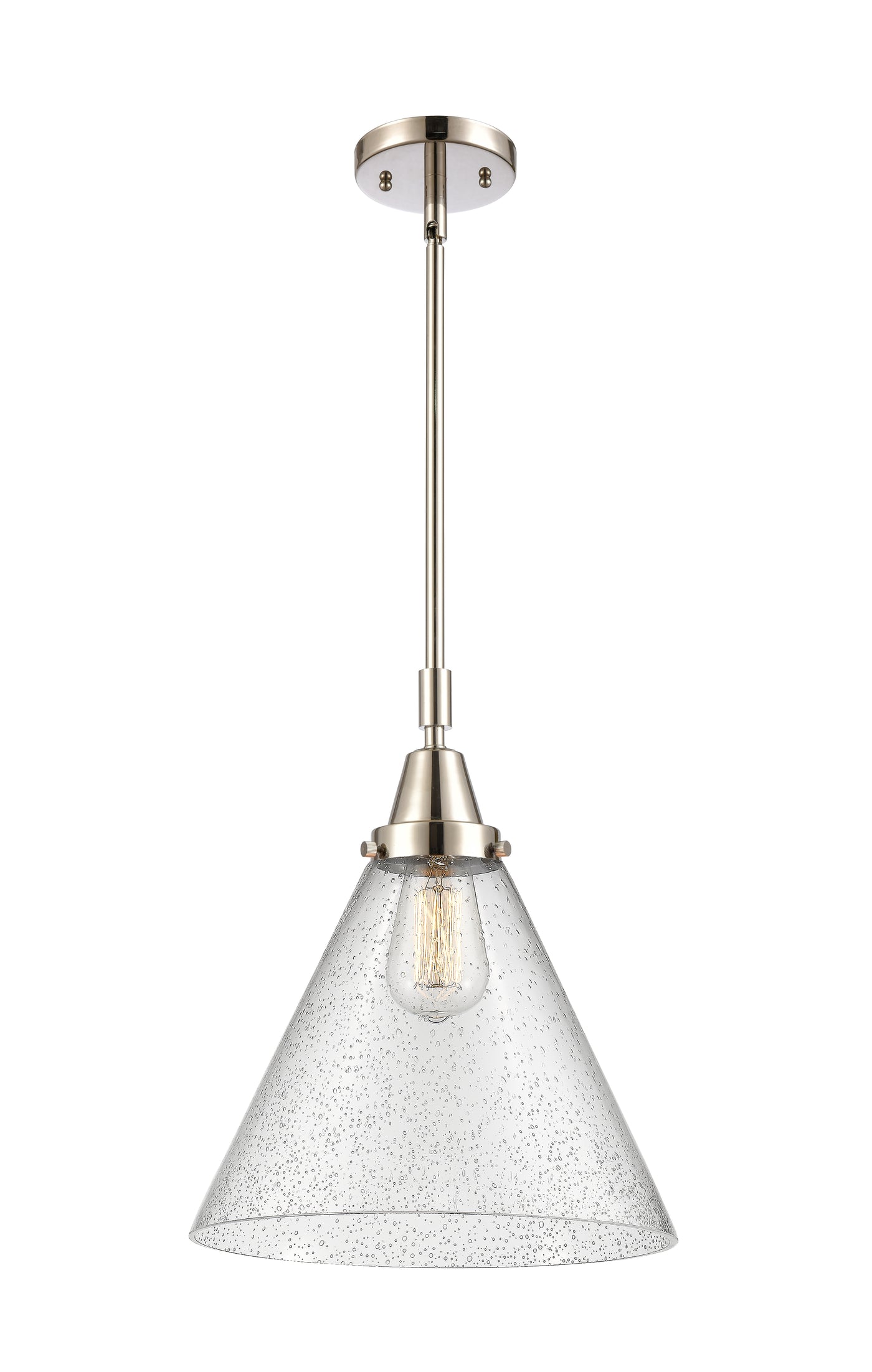 Caden Mini Pendant Antique Brass Glass