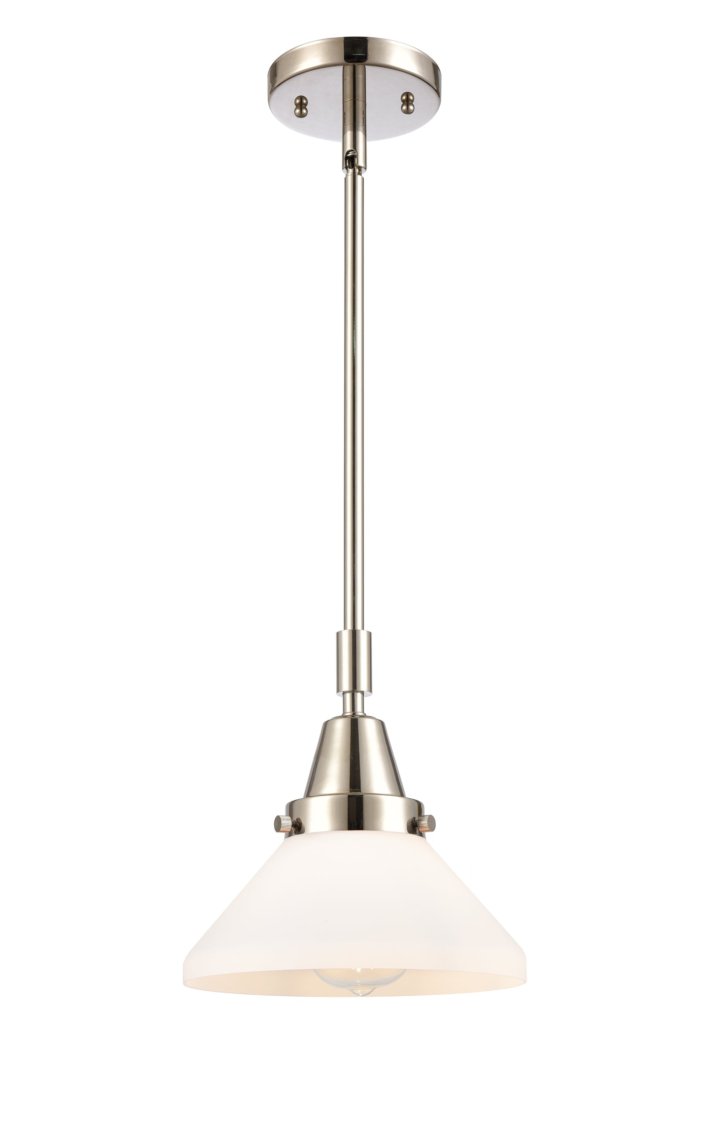 Caden Mini Pendant Antique Brass Steel 8 Inch