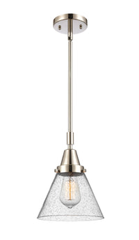 Caden Mini Pendant Antique Brass Glass