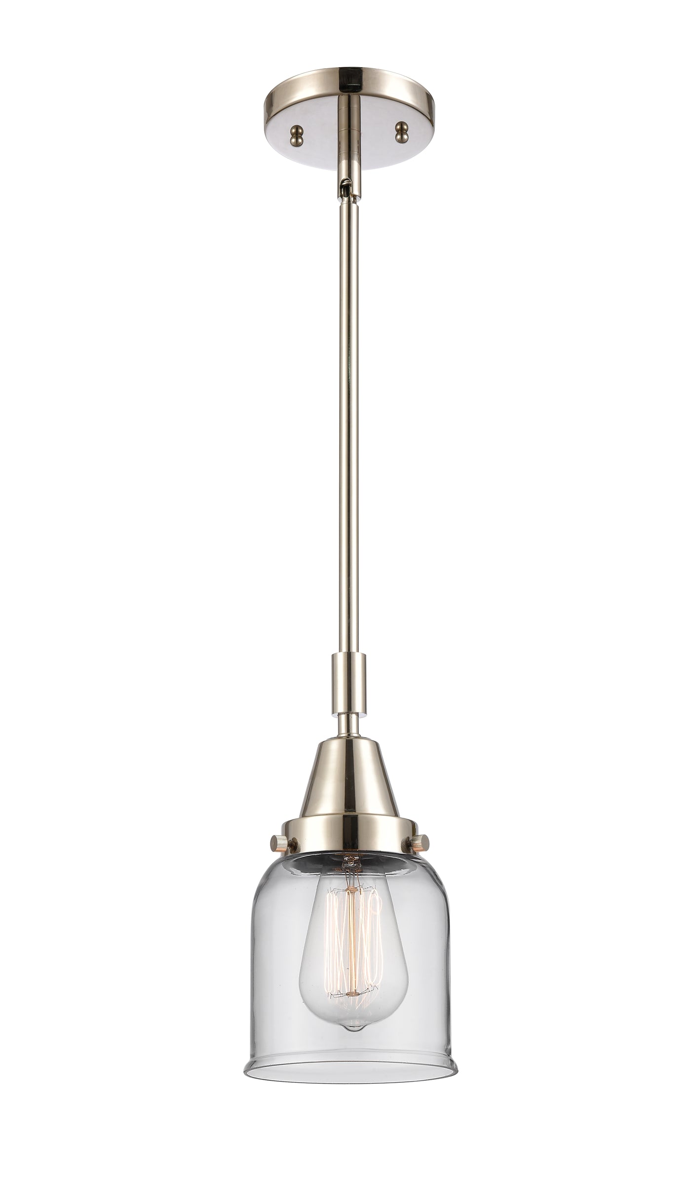 Caden Mini Pendant Antique Brass Glass