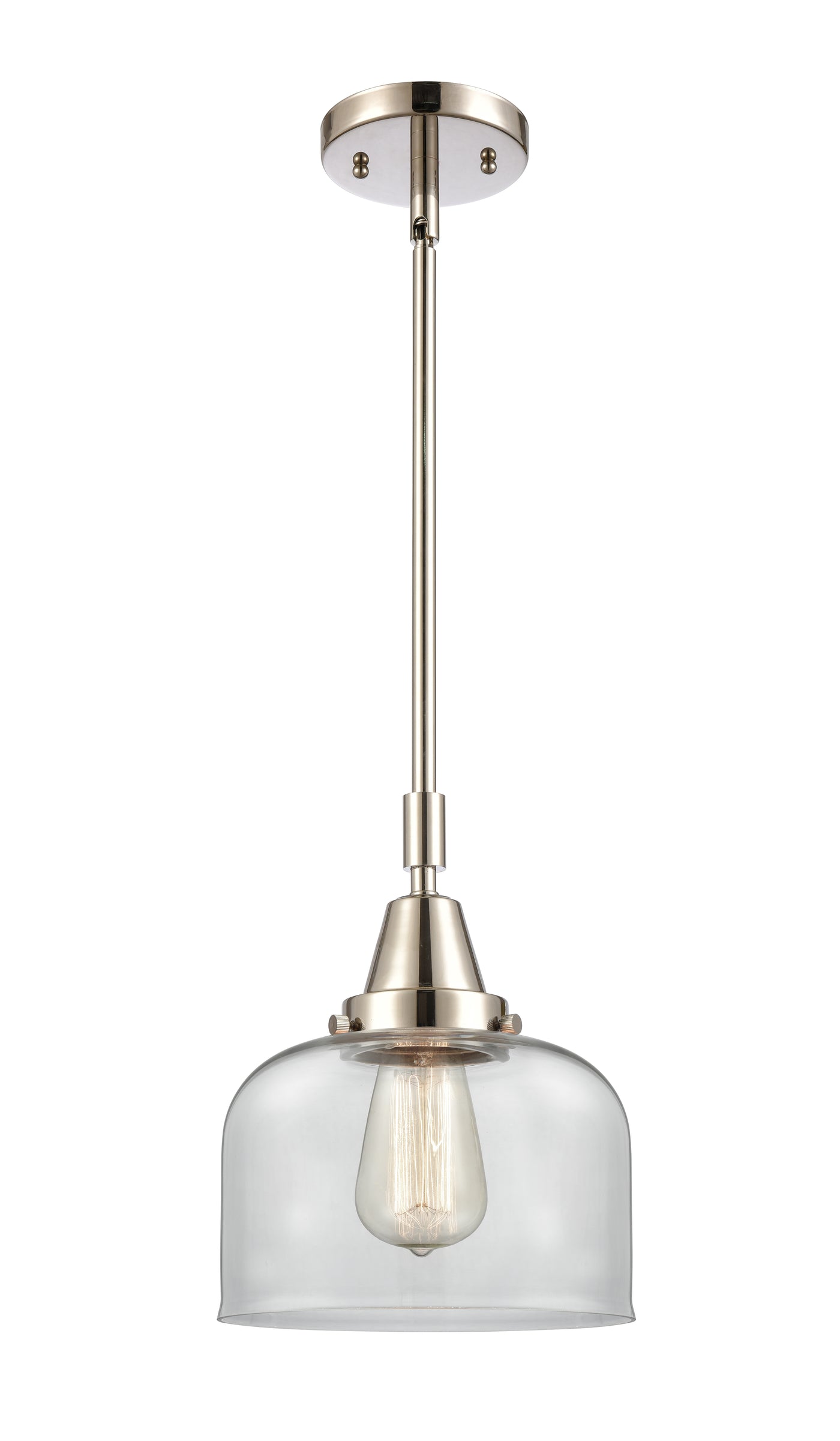 Caden Mini Pendant Antique Brass Glass