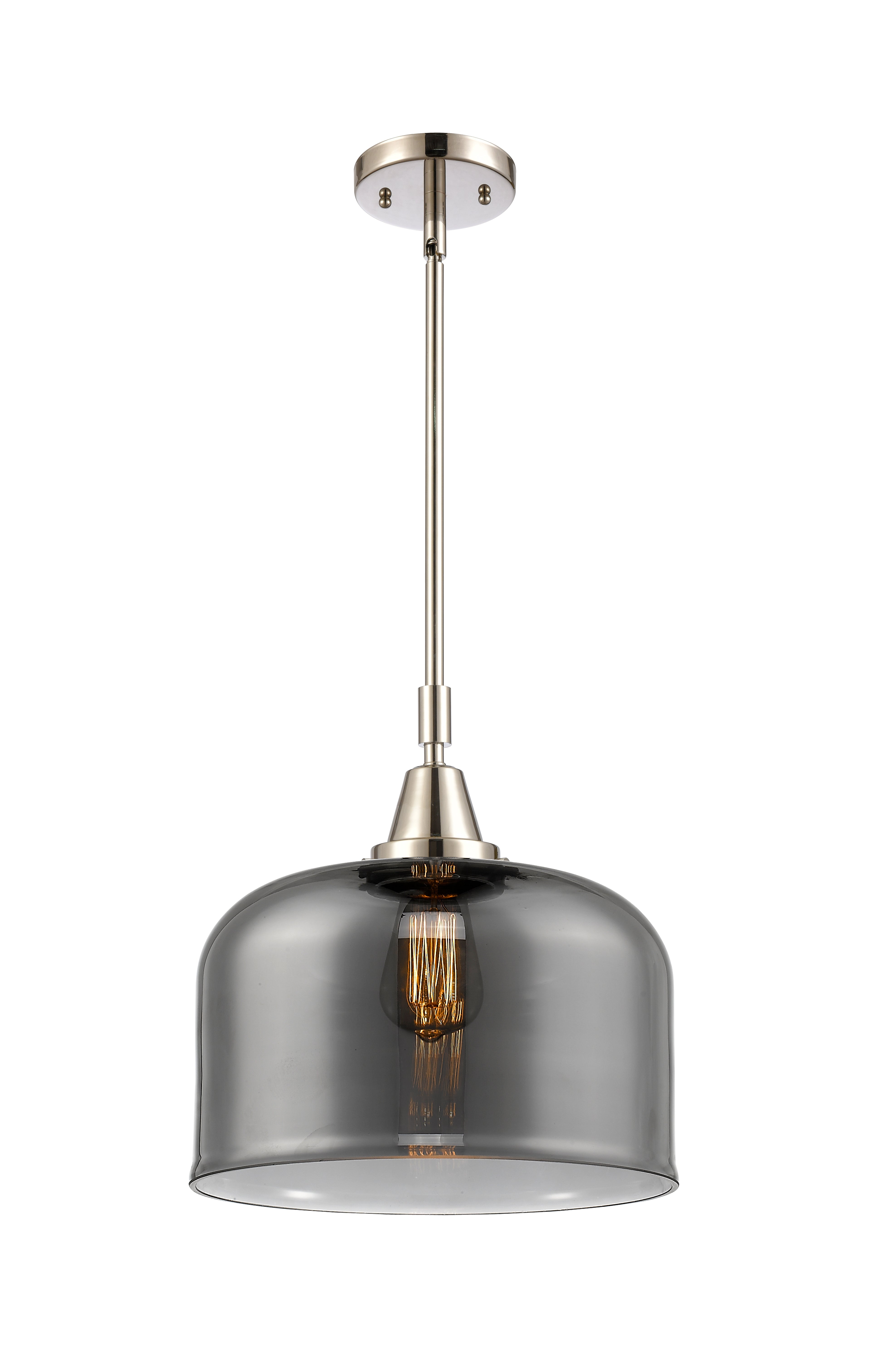Caden Mini Pendant Antique Brass Glass
