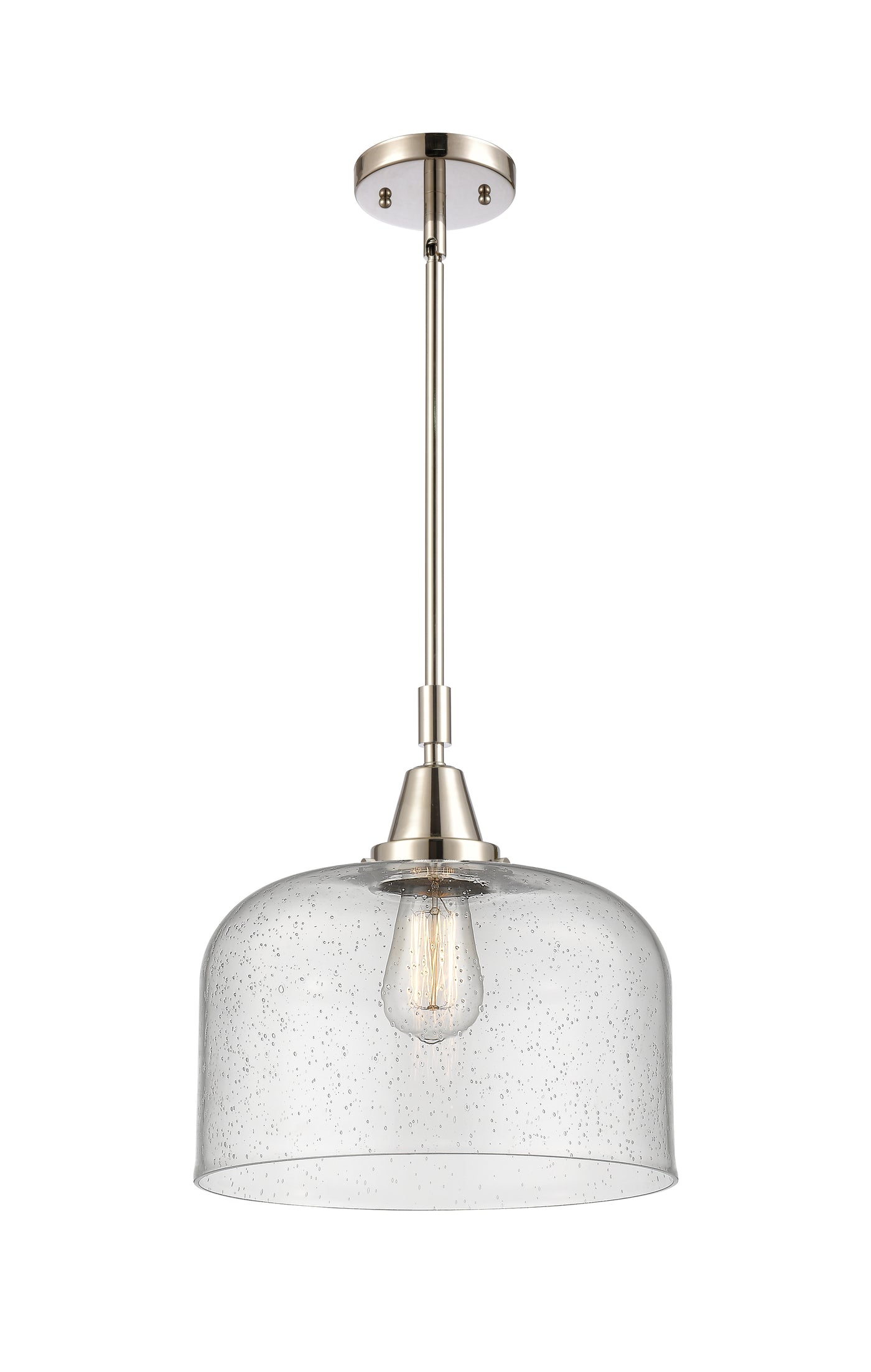 Caden Mini Pendant Antique Brass Glass